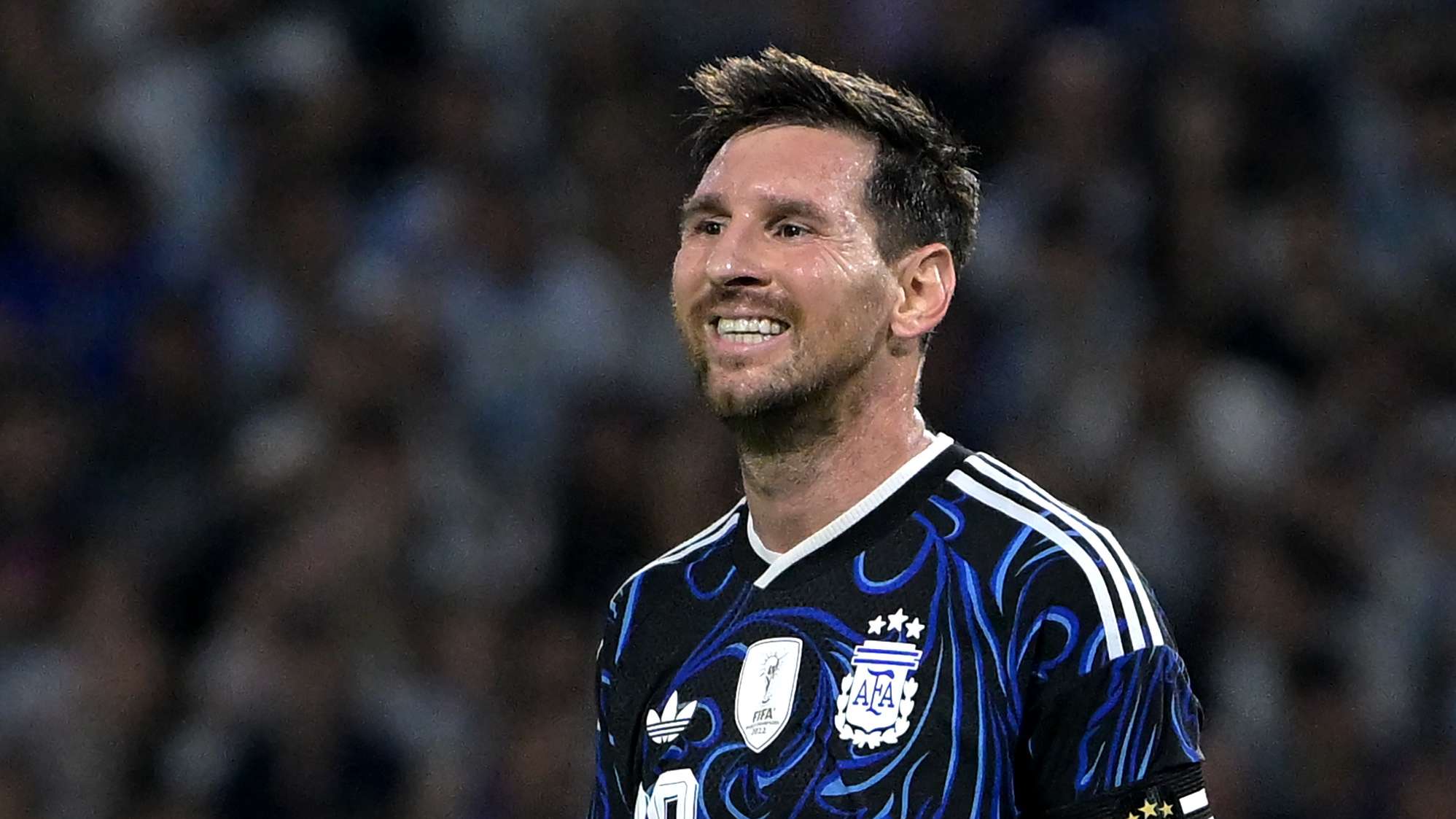Farewell tour: Messi all smiles as he checks in with Argentina  
