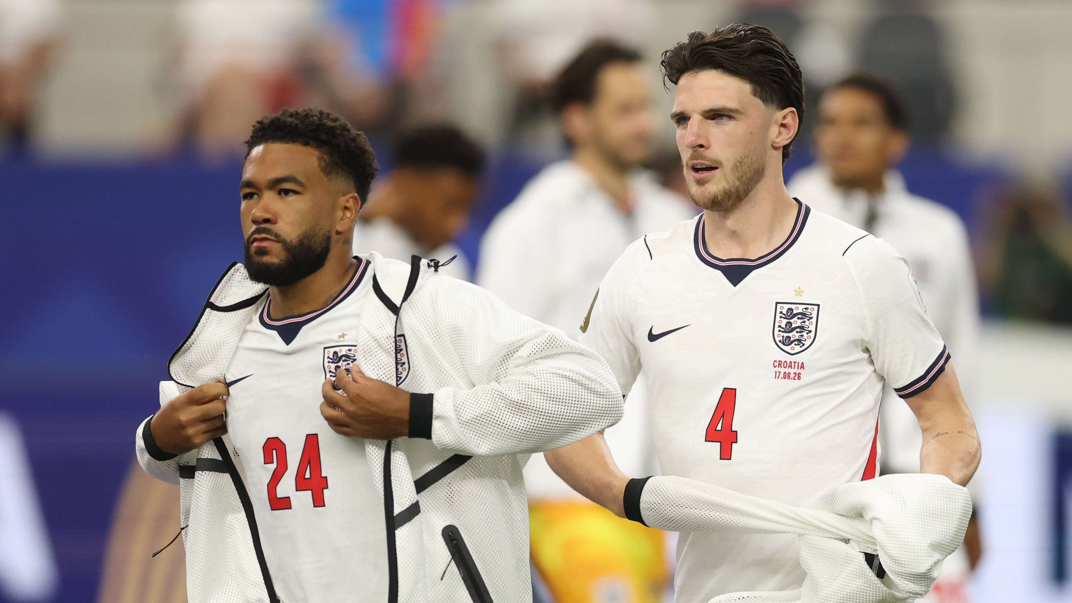 Double injury scare for England as James & Rice miss training  