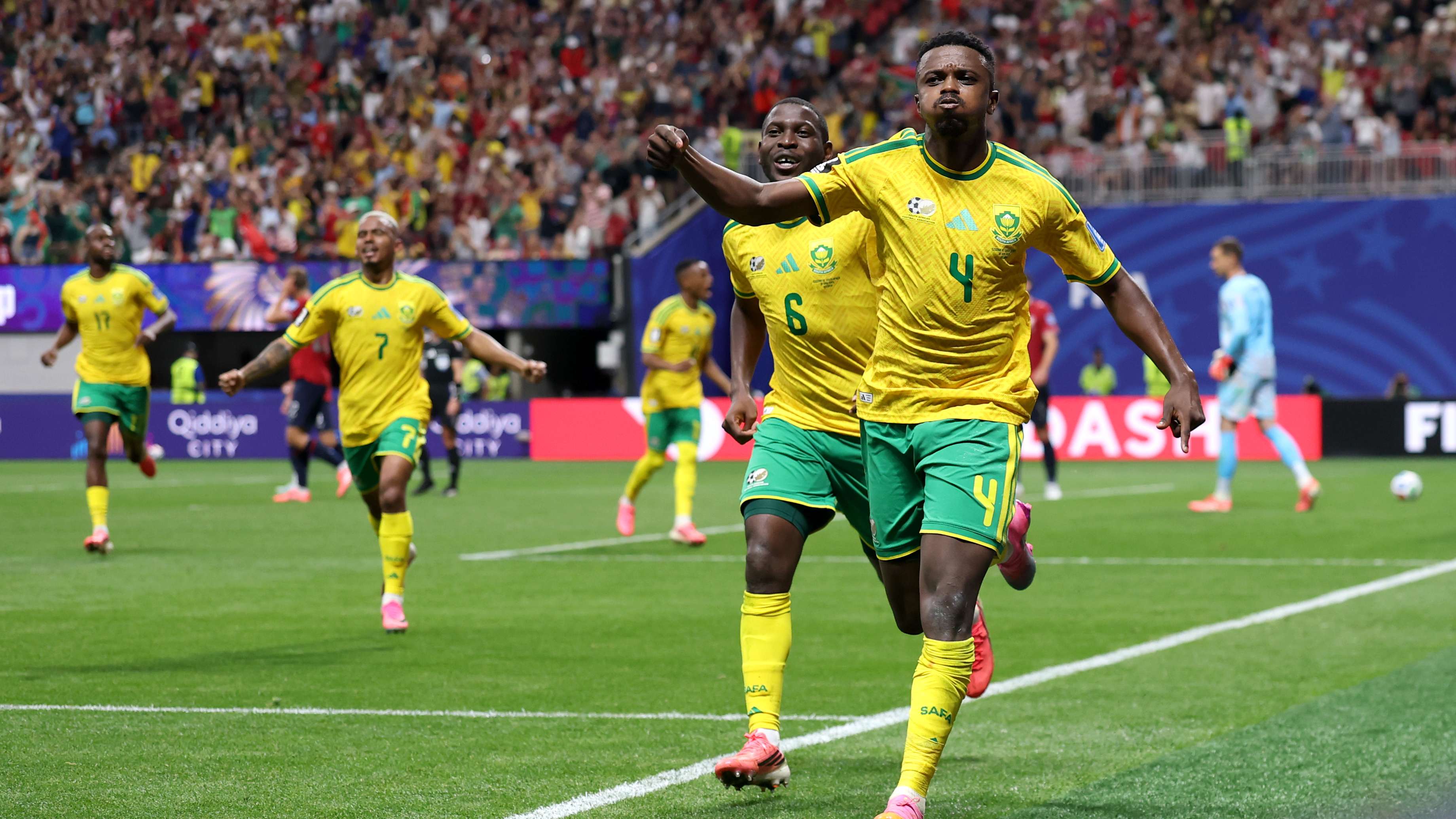 South Africa are still alive! Late Mokoena penalty earns draw with Czechia  