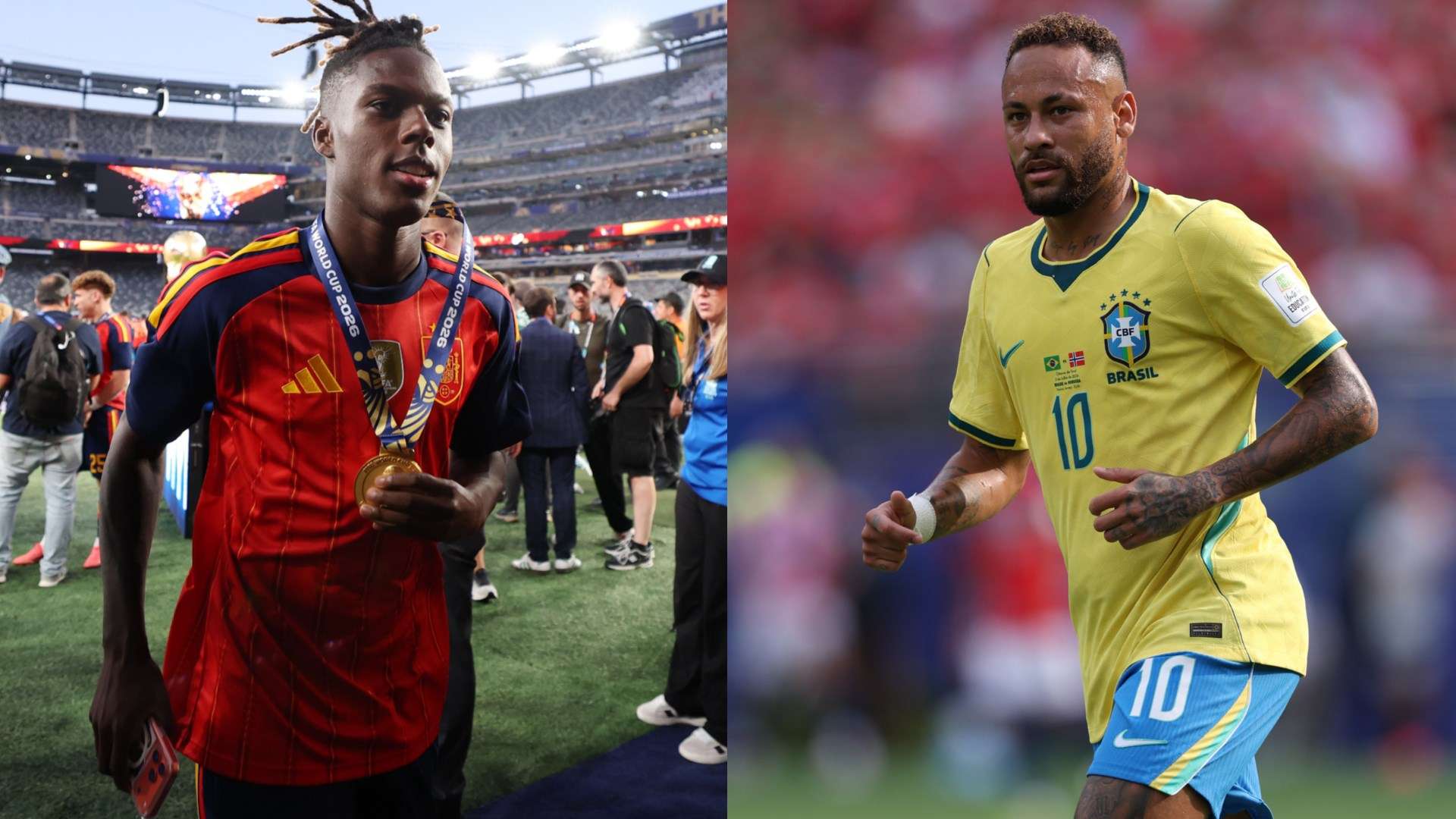 Williams dedicates Spain World Cup triumph to 'idol' Neymar  