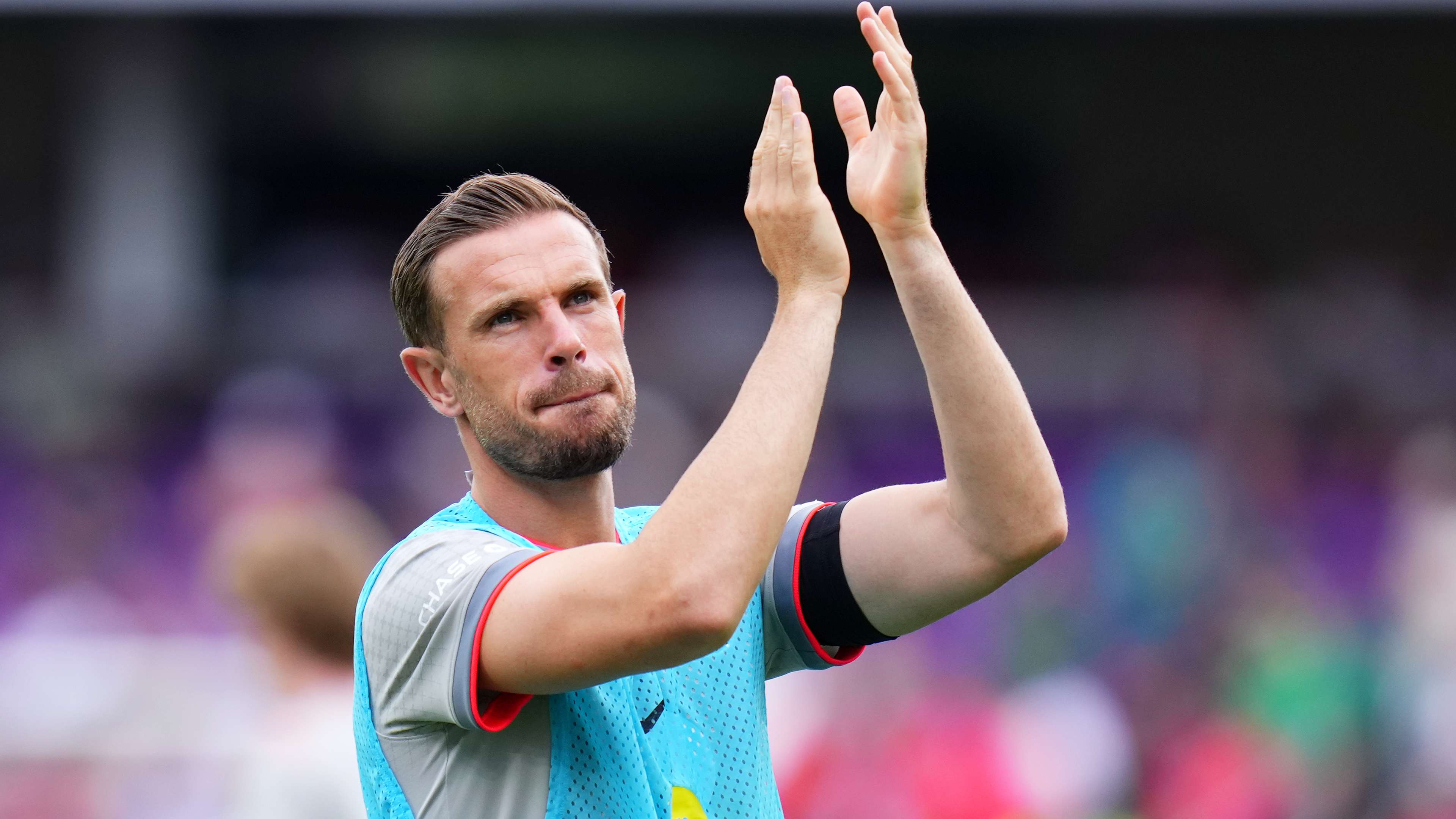 Jordan Henderson vows to stay at World Cup despite arm injury  