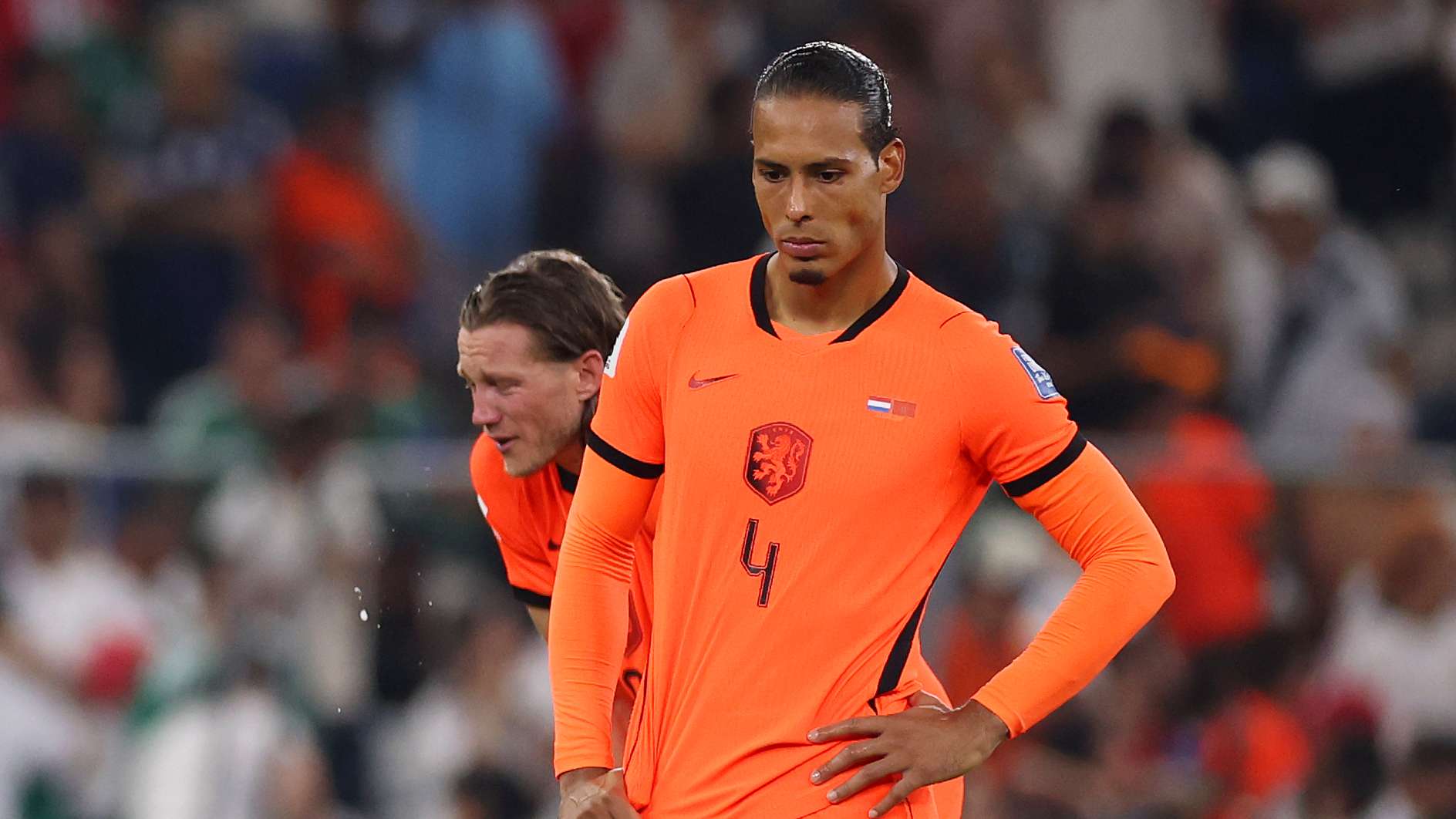 Van Dijk tipped to RETIRE from Dutch duty after WC failure  