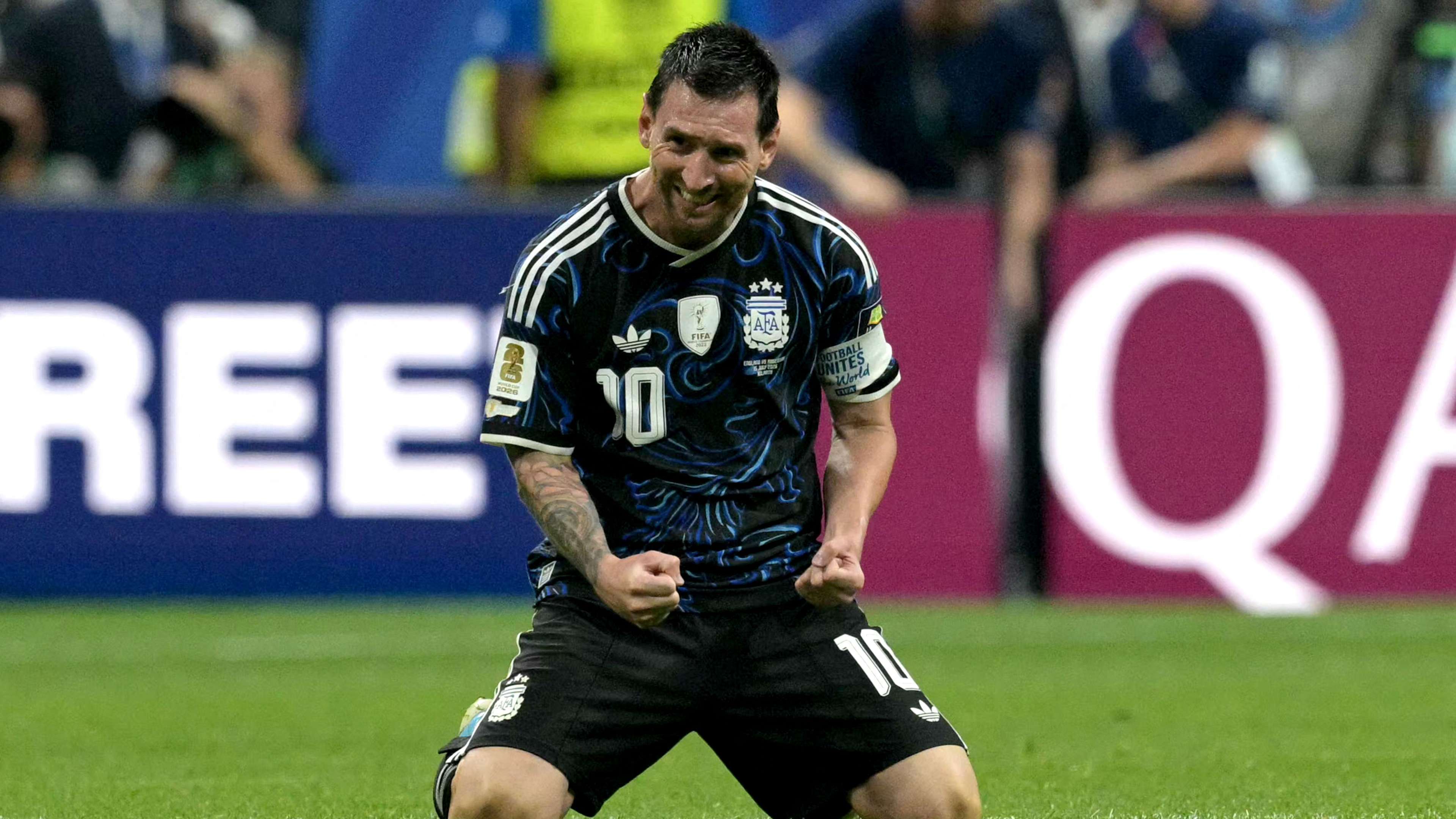 Messi says Argentina win over England was 'a gift' for Maradona  