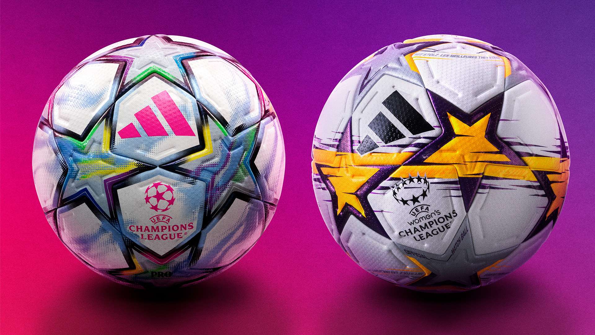 adidas reveal 2026-27 Champions League match balls  