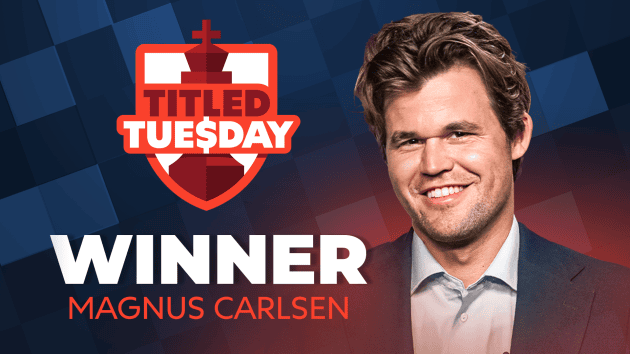 Carlsen Takes Titled Tuesday In Esports World Cup Warmup  