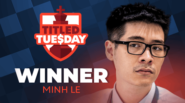Speedy Minh Le Wins 9 Straight To Take Titled Tuesday  