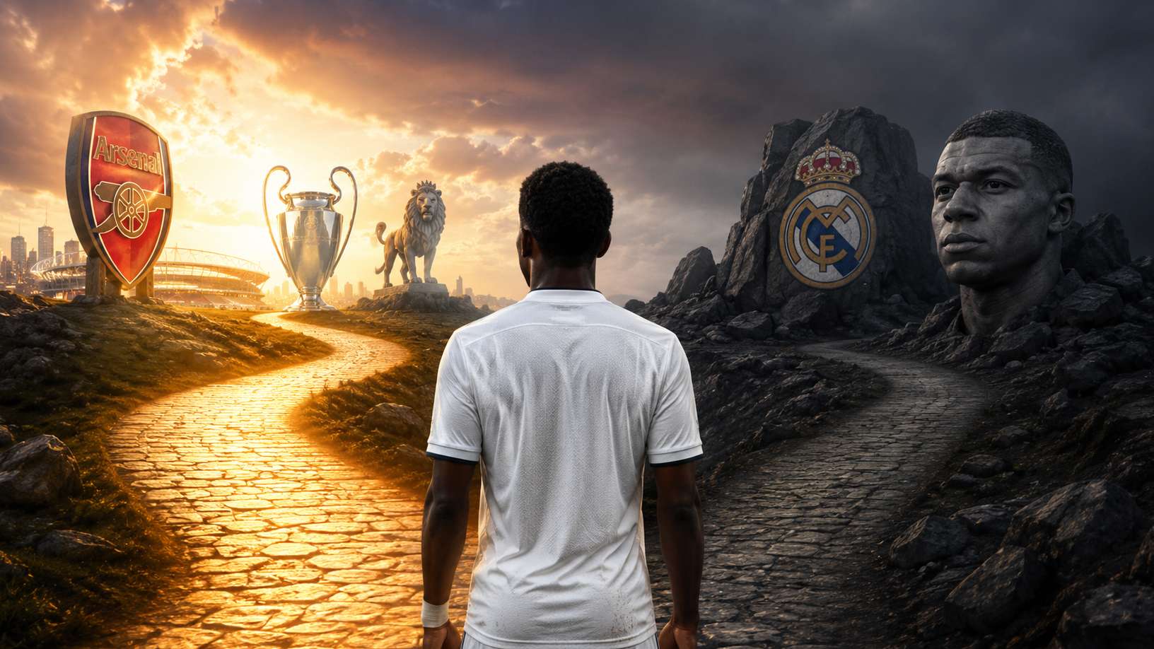 Should he renew with Real Madrid or leave for Arsenal? What is the best decision for Vinicius Junior's future?  
