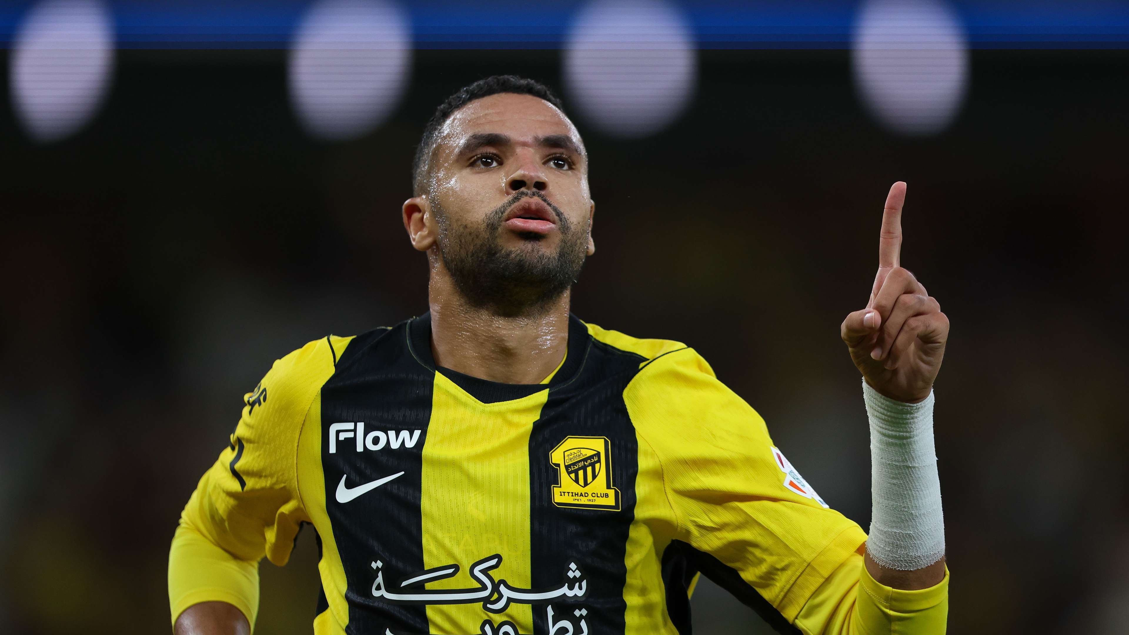 Youssef En-Nesyri criticises the referee of the Al-Ittihad and Al-Khaleej match  