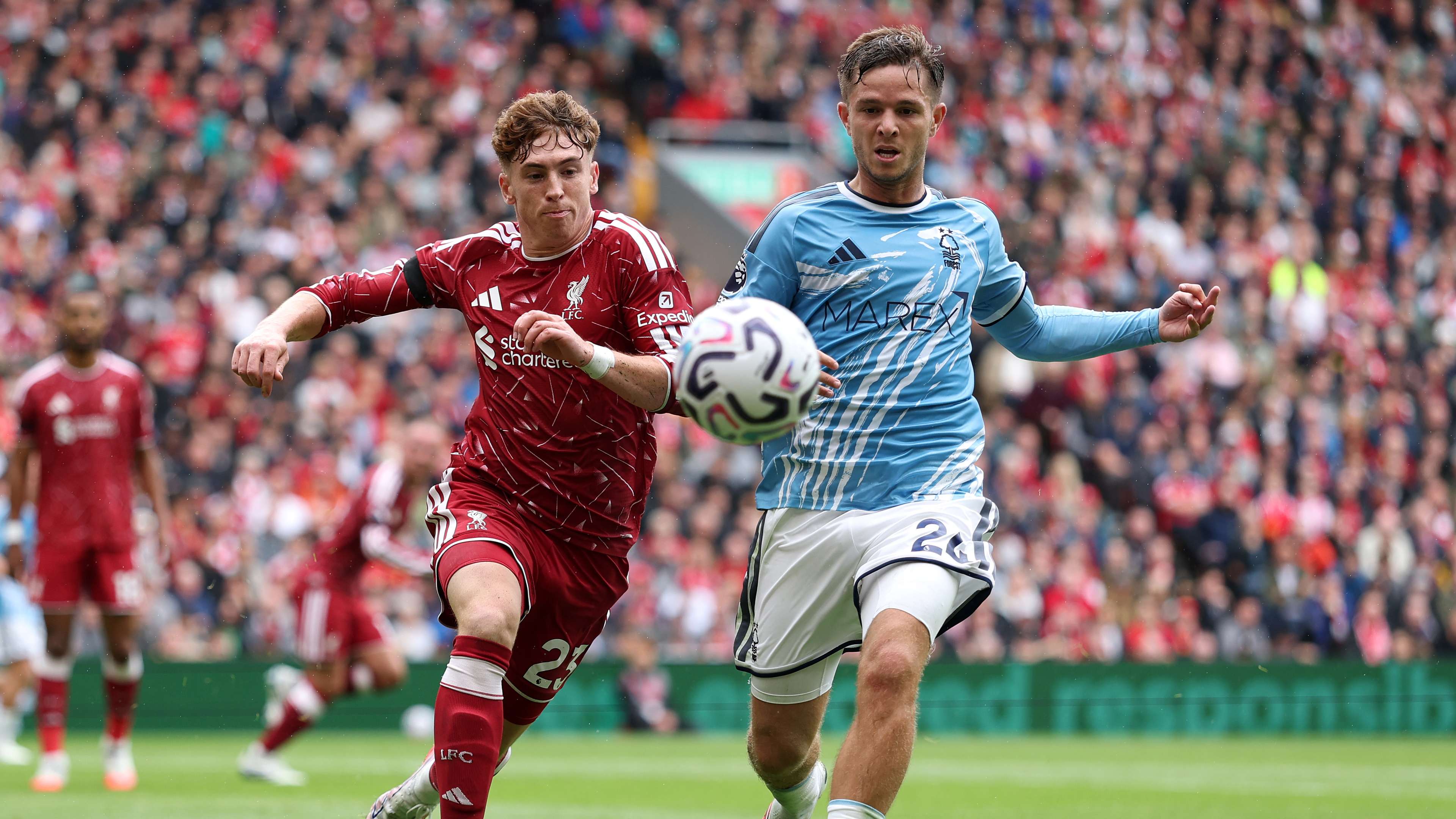 Munoz strikes late rocket as Liverpool held to frustrating Forest draw  