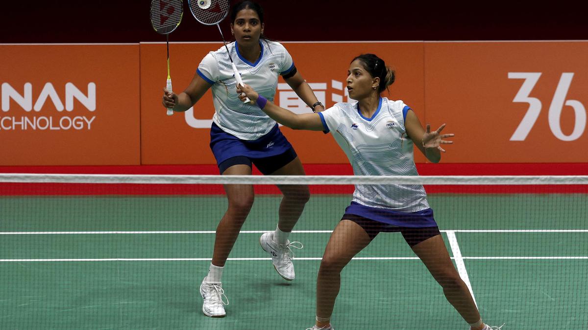 Asian Games 2026: Treesa-Gayatri enter badminton women’s doubles quarterfinals after beating World No. 3 Japanese pair  