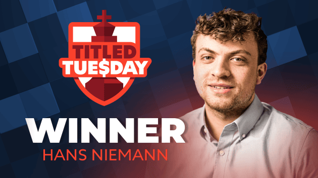Niemann Wins Thrilling Titled Tuesday In Broadcast Return  