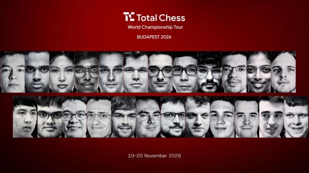 Aronian, Le, Mamedyarov Complete 24-Player Total Chess Pilot Field  