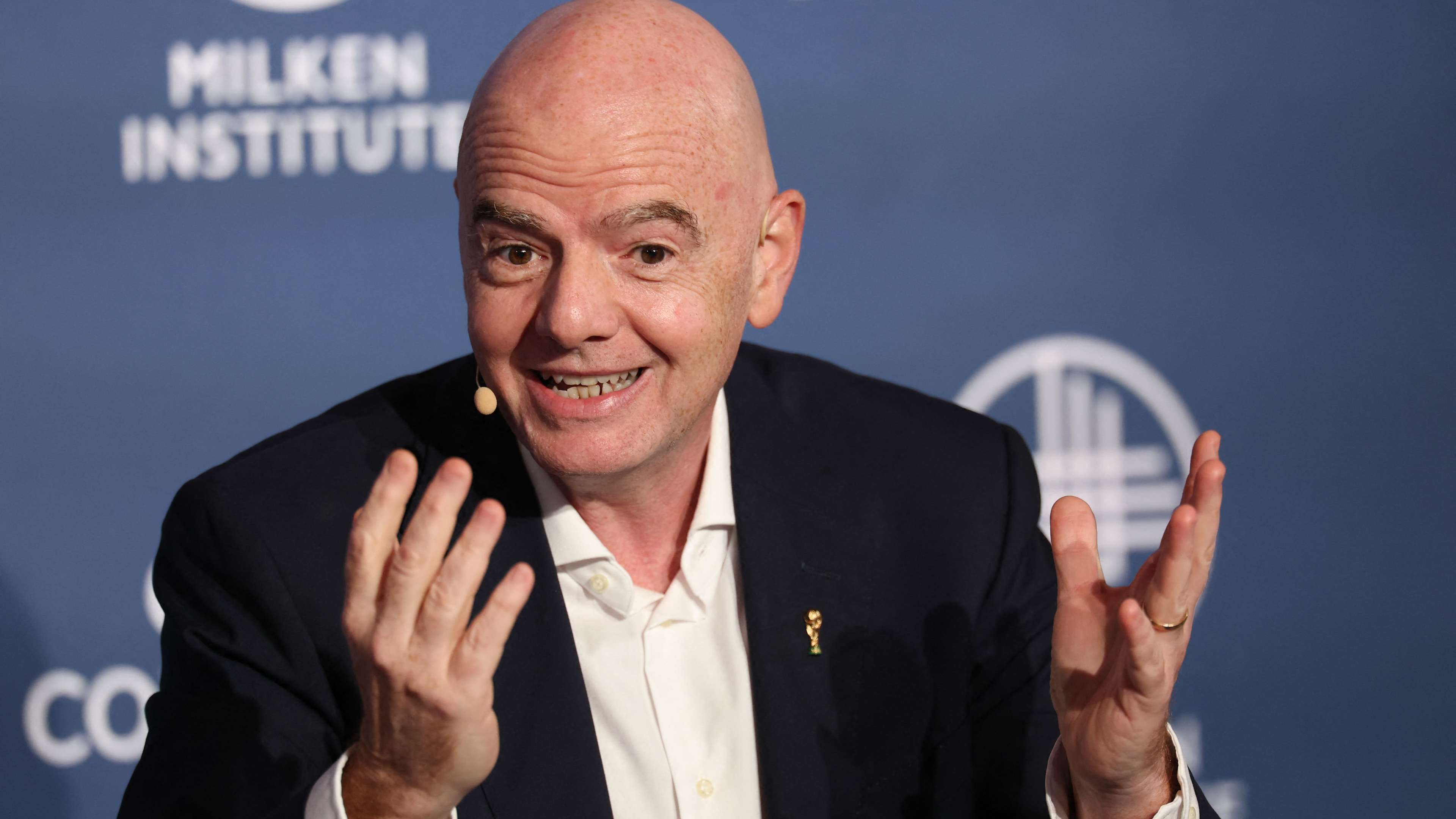Infantino demands ‘culture of respect’ as FIFA president attends Arabian Gulf Cup  