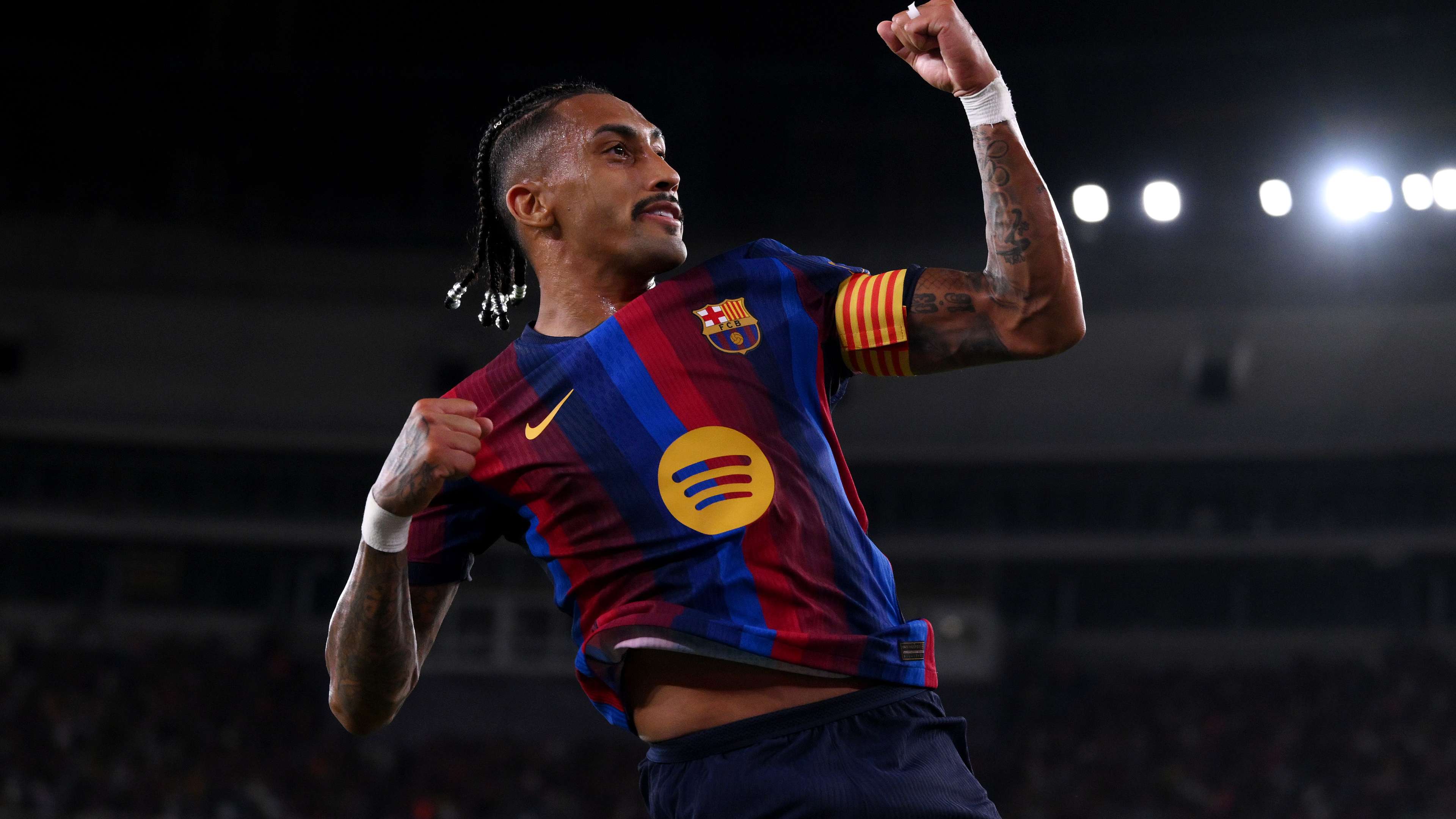 Flick hails Raphinha as Barca thrash Rayo  