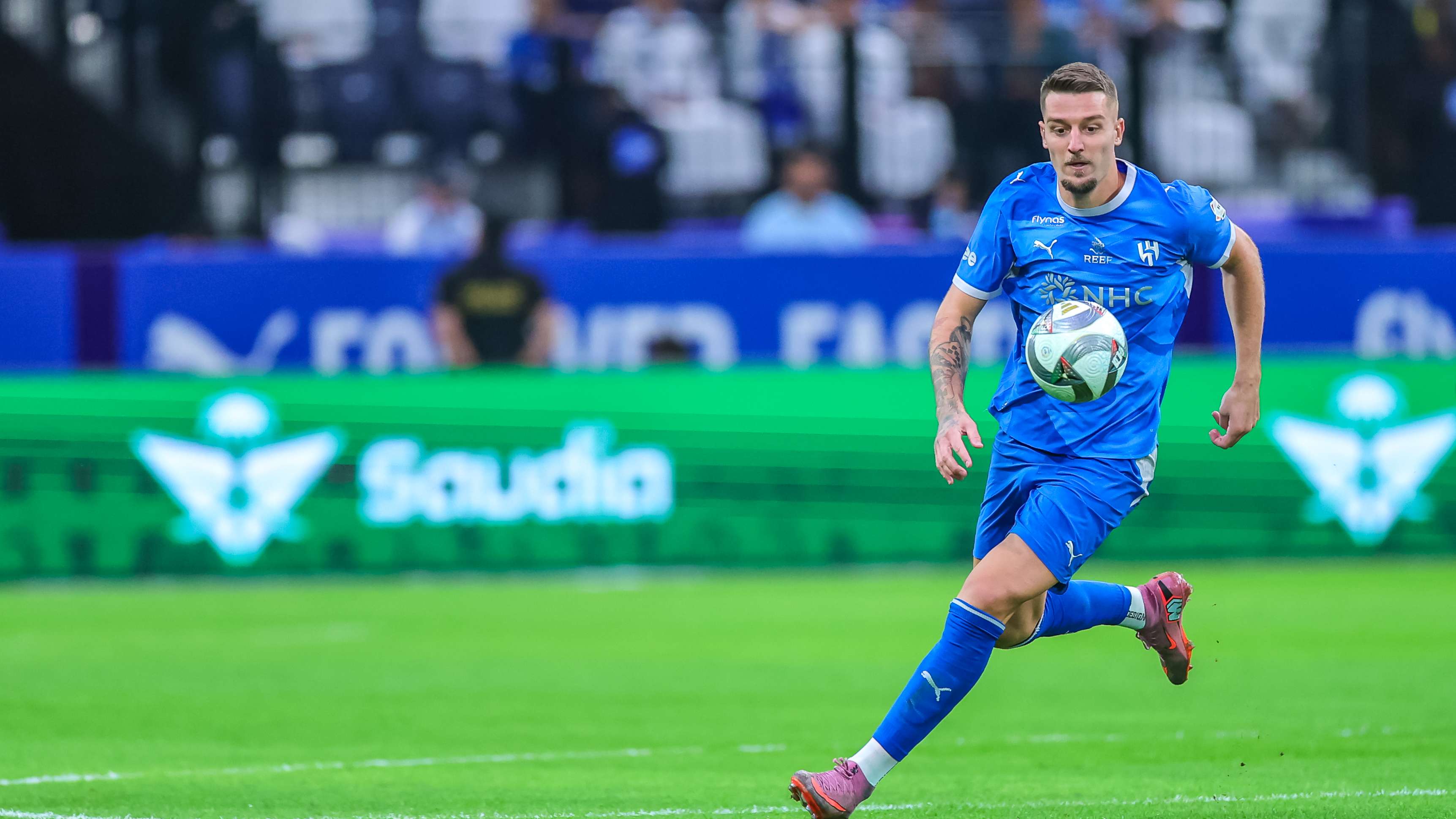 Neves continues to shine: Savić scores Al-Hilal's second goal against Al-Gharafa  