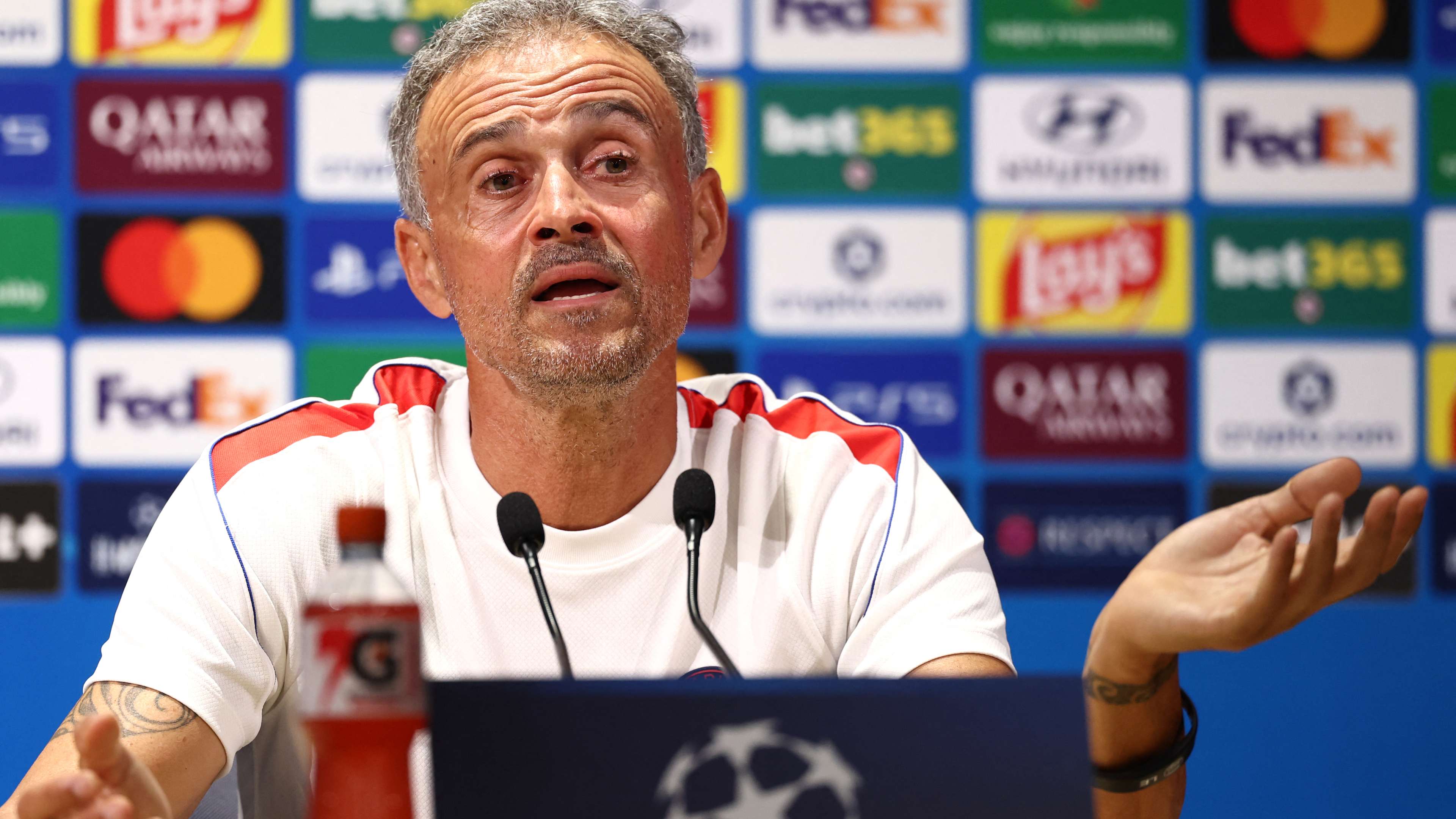 Before the European clash: Enrique confronts Yaya Touré with the thorny question  