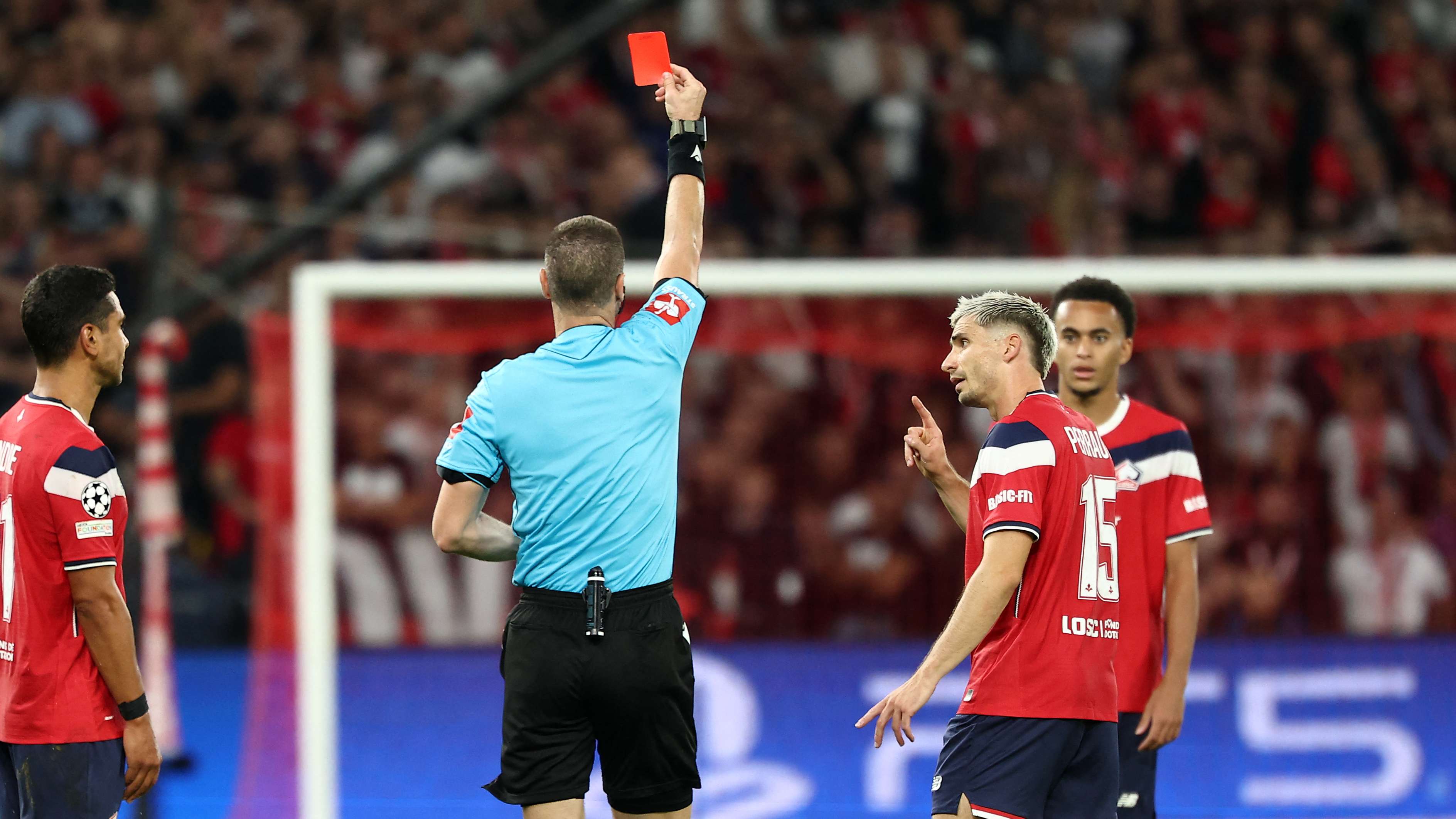 Mbappe suspended after Lille red  