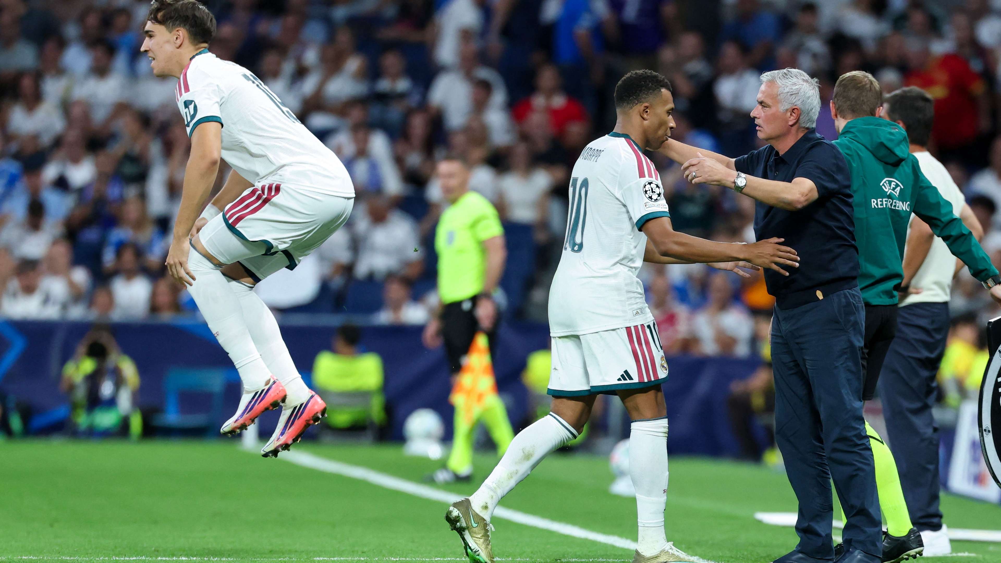 Rebuke and irritation: Mourinho's strange reaction the moment Mbappé was substituted  