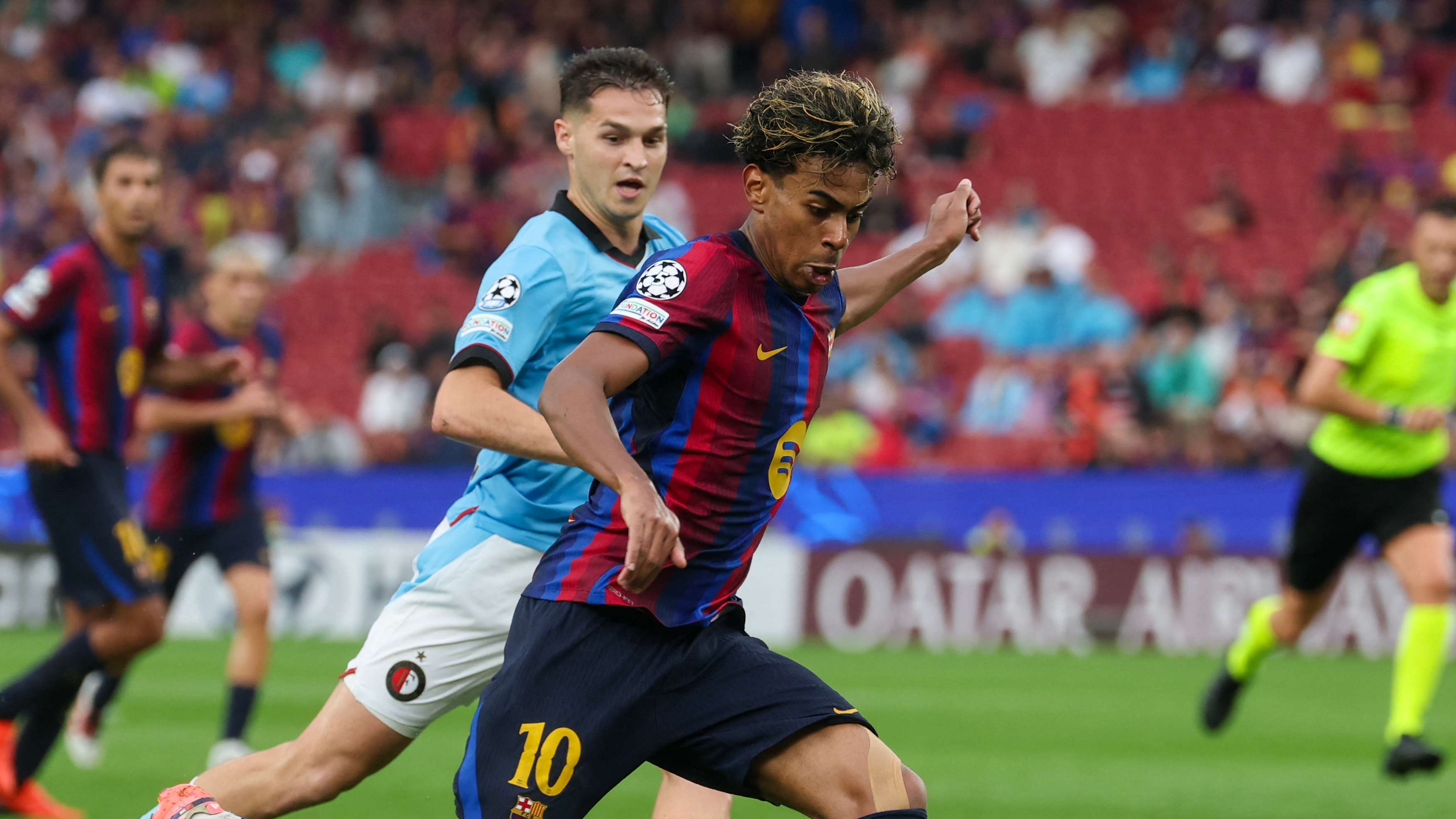 After hints about the Ballon d'Or: Yamal breaks Mbappe's record in the Champions League  