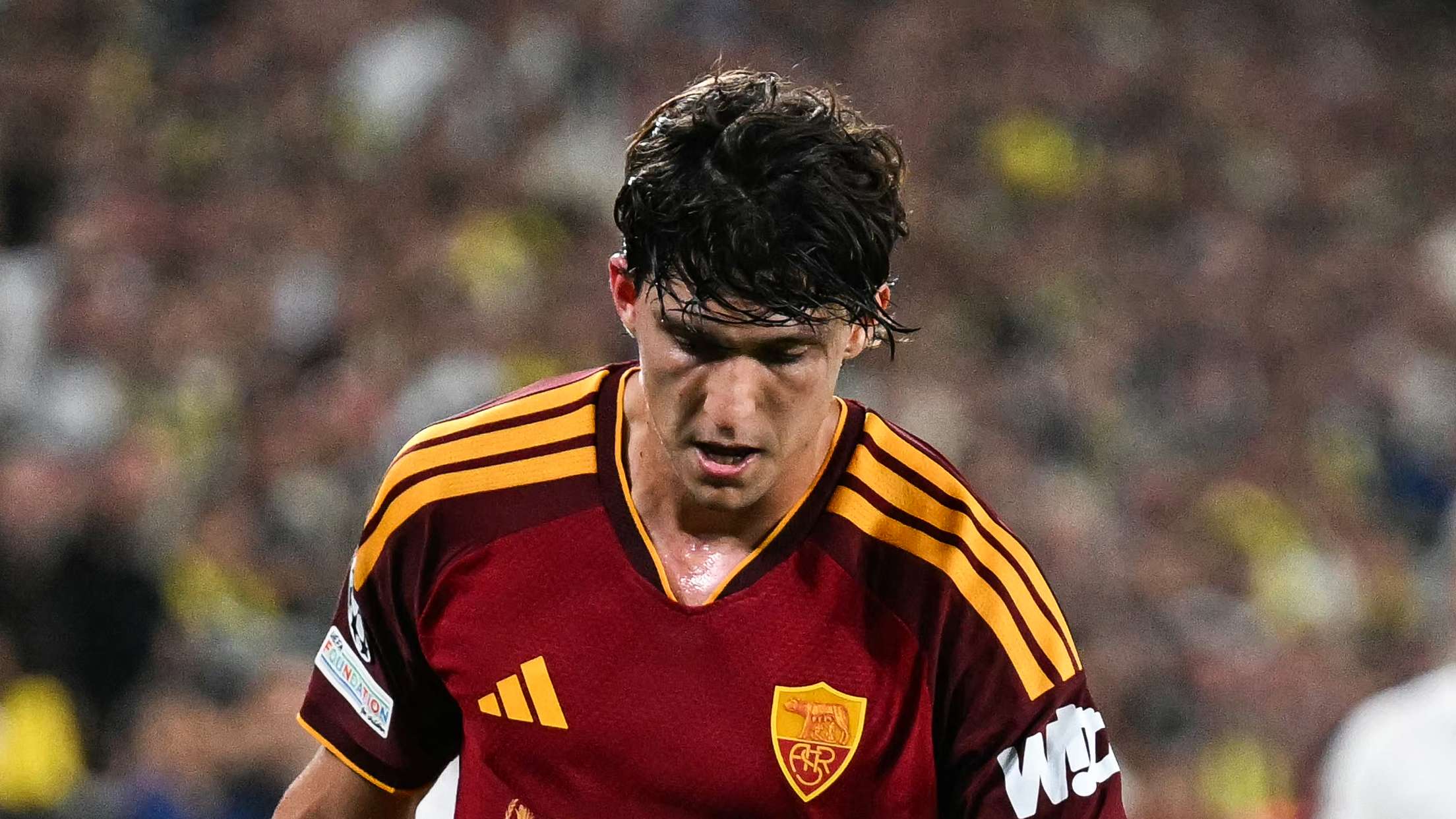 Balerdi: "Roma, I want to stay for a long time. Put in two good matches and you're a god, two bad ones and..."  