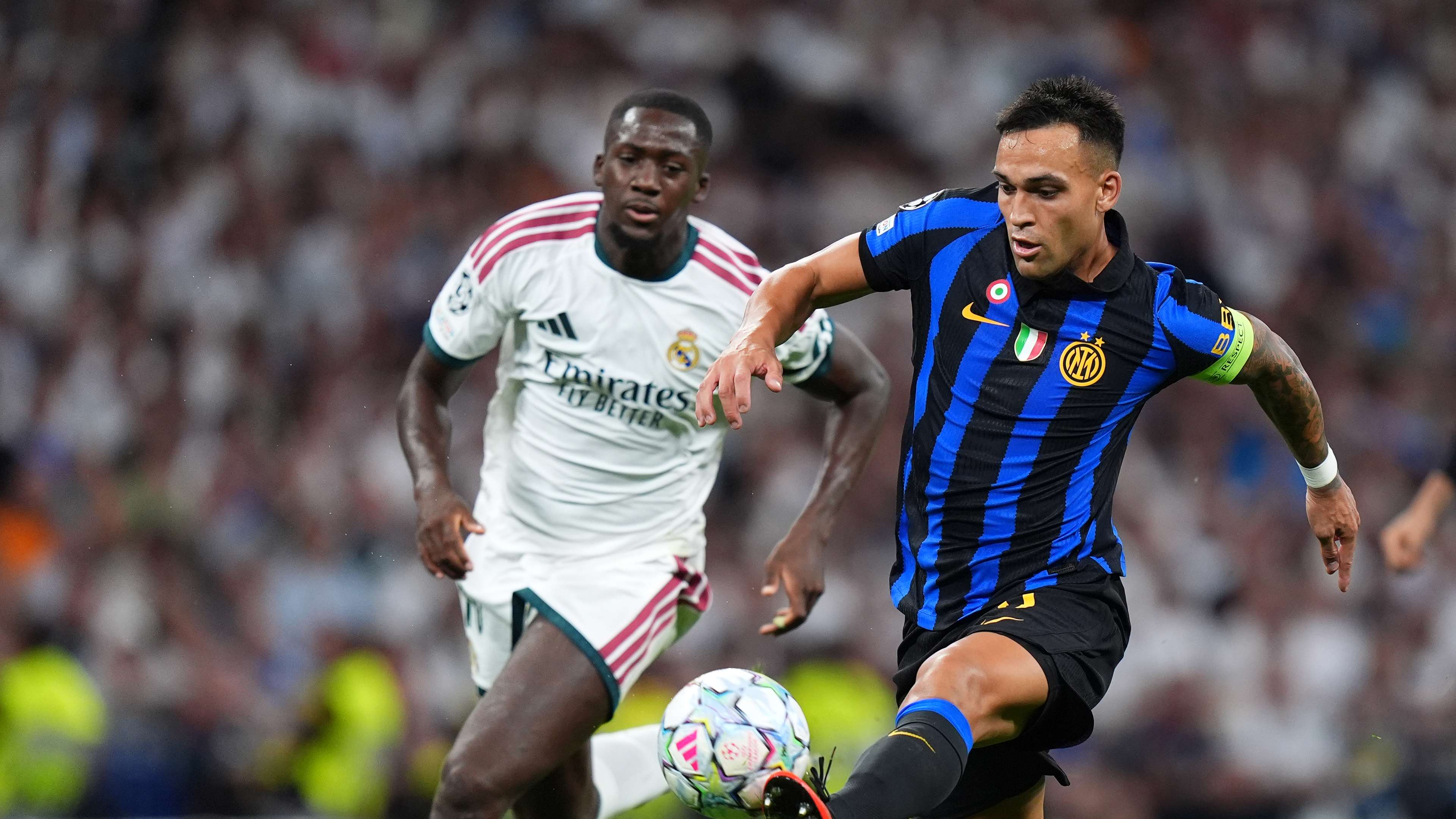Why did Inter Milan remove the advertisements from its shirt in the Real Madrid match?  
