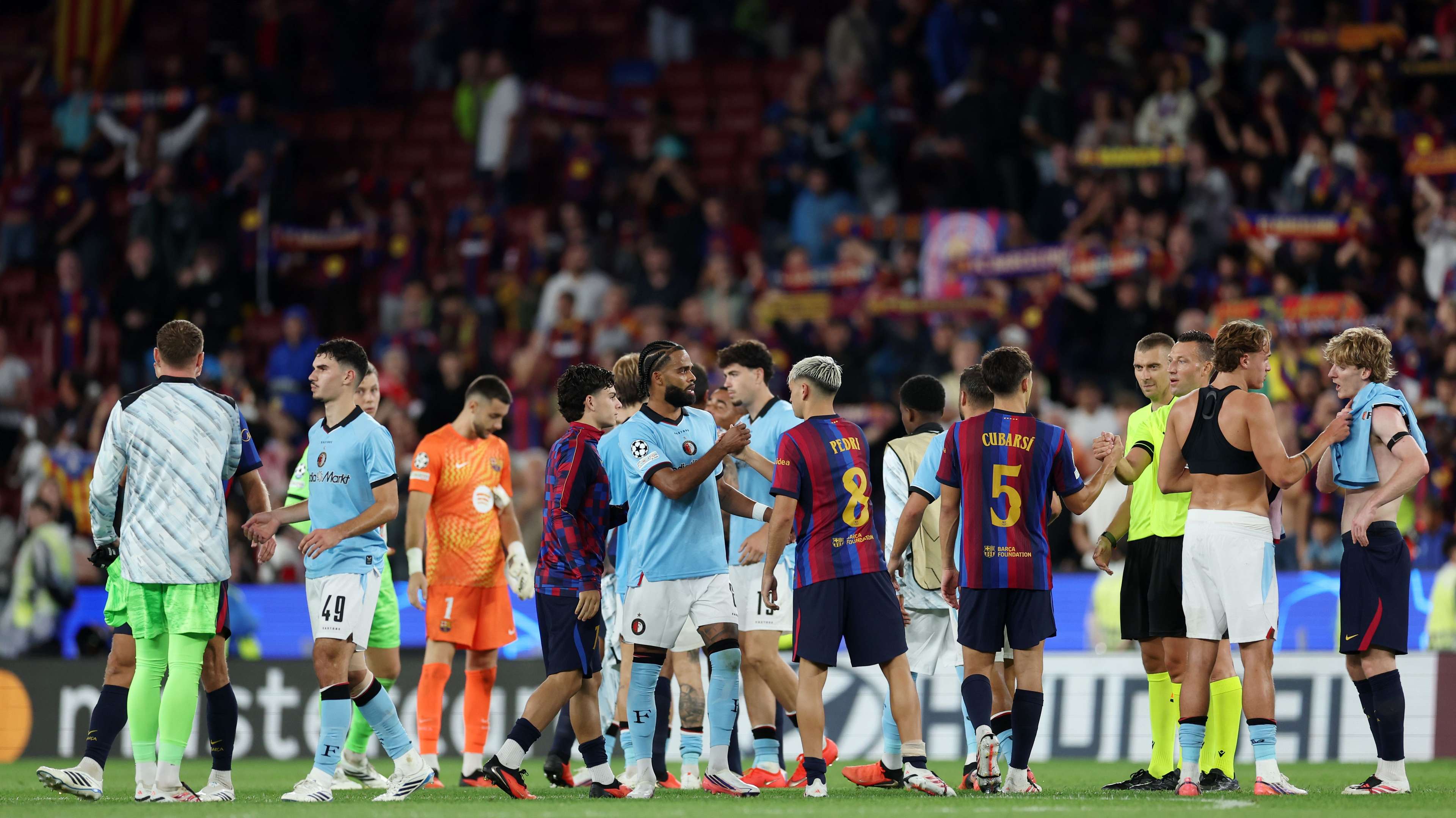 Financial fines and compensation for Barcelona: Camp Nou night costs Feyenoord a hefty bill  