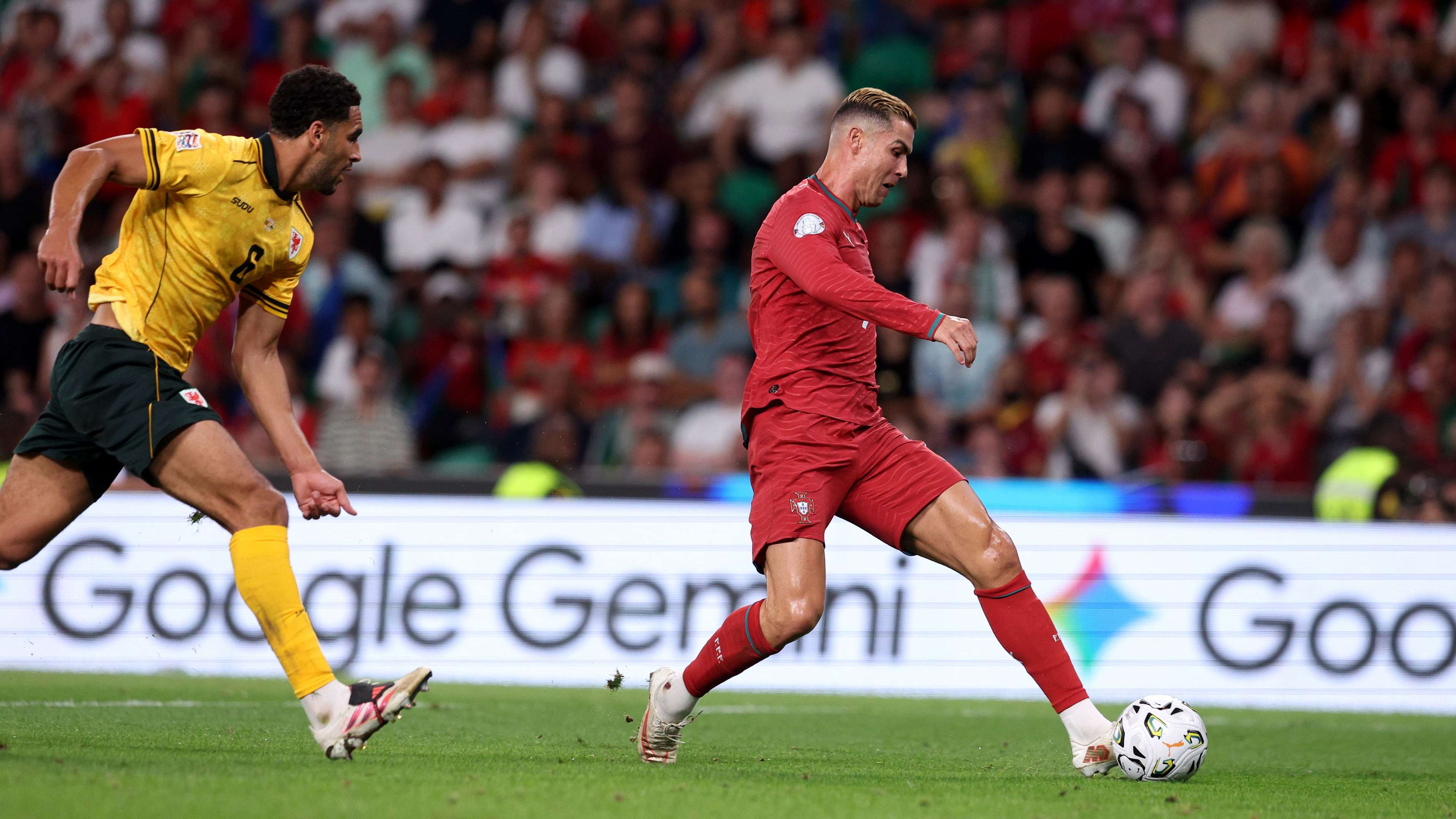 In pictures: Ronaldo squanders a goal fest, and Felix saves Jesus's face against Wales  