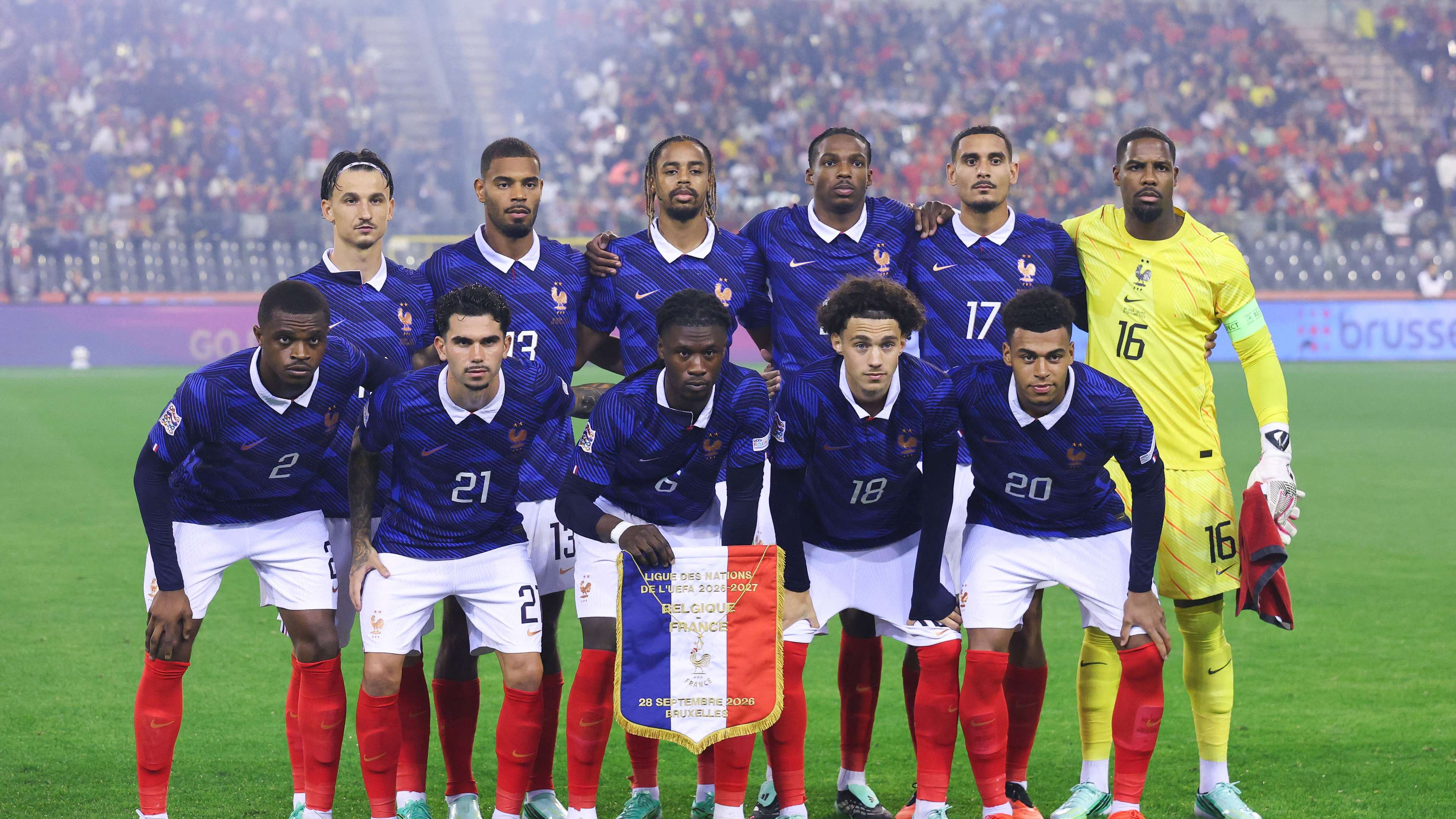 An exceptional night for France's quartet against Belgium  