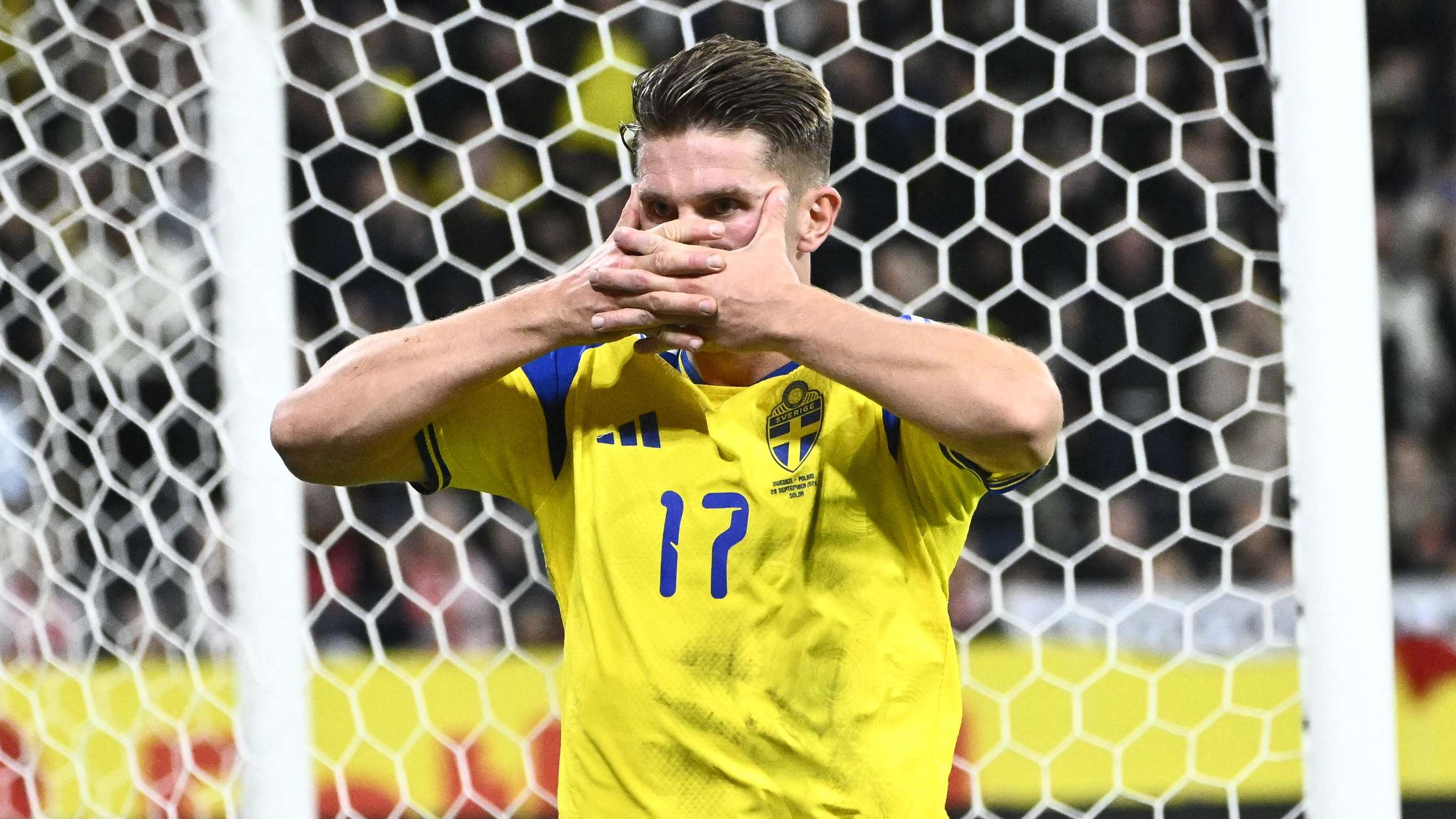Gyokeres relishes goal in Sweden Victory  