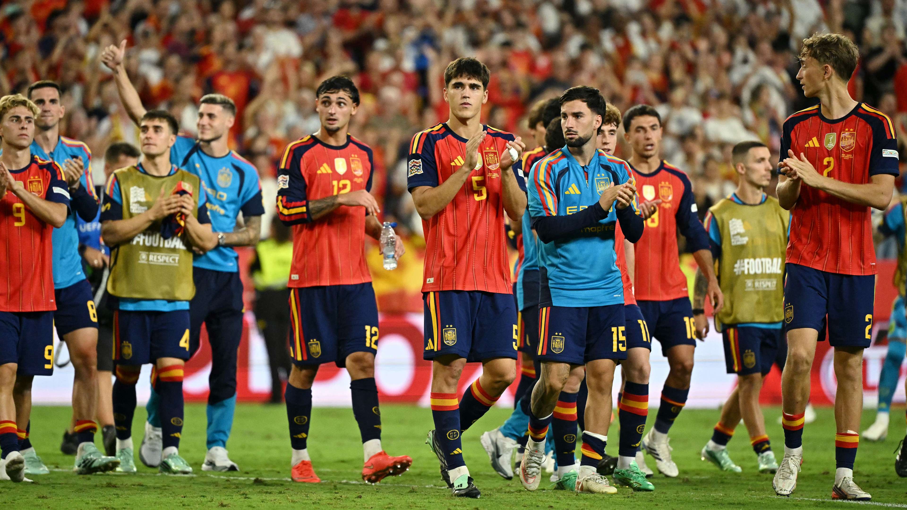 Spain enter the history books with a record run of 40 matches  
