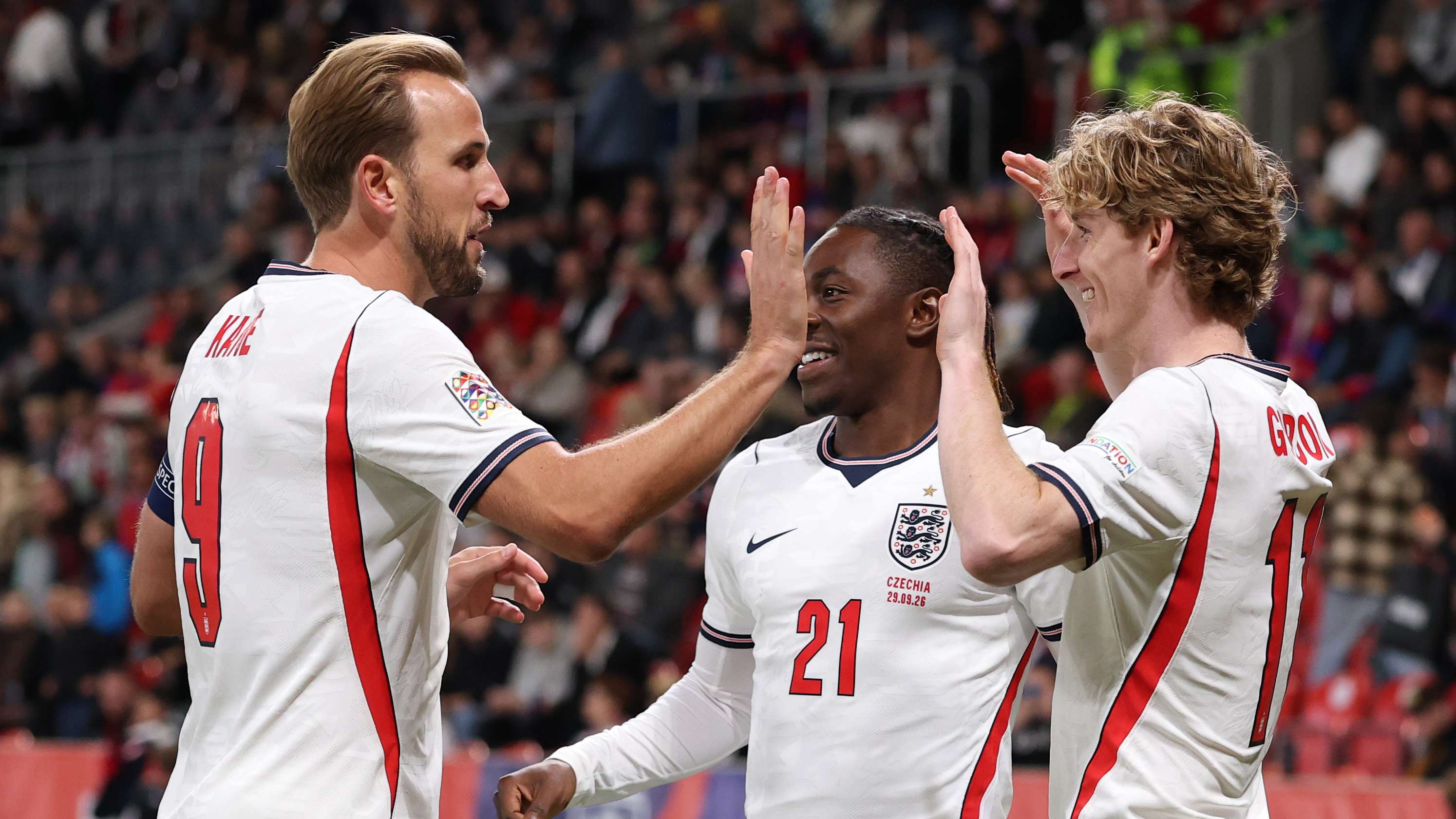 Too easy for England! Gordon and Kane fire Three Lions past ten-man Czechia  