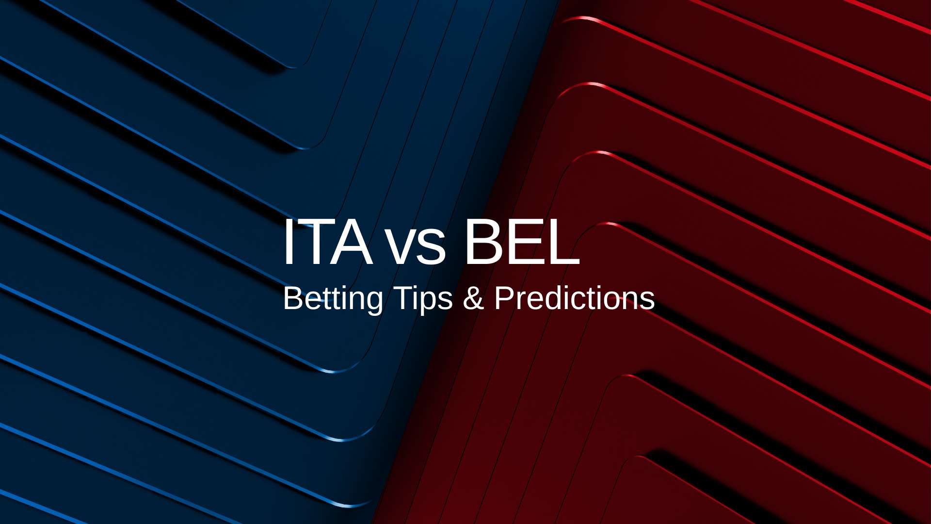 Italy vs Belgium predictions: Belgians to leave Rome unscathed  