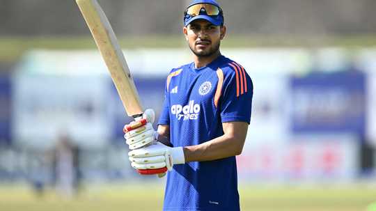 Shubman Gill cops blow to right elbow in nets  