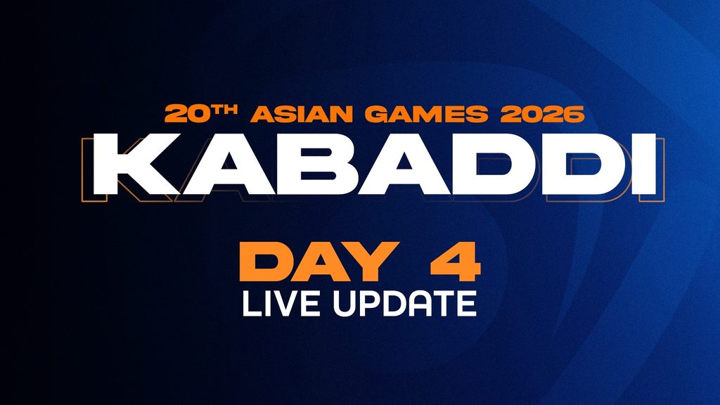 Asian Games 2026 Kabaddi Day 4 LIVE Updates: India Men Face Chinese Taipei, Women Take On Japan  