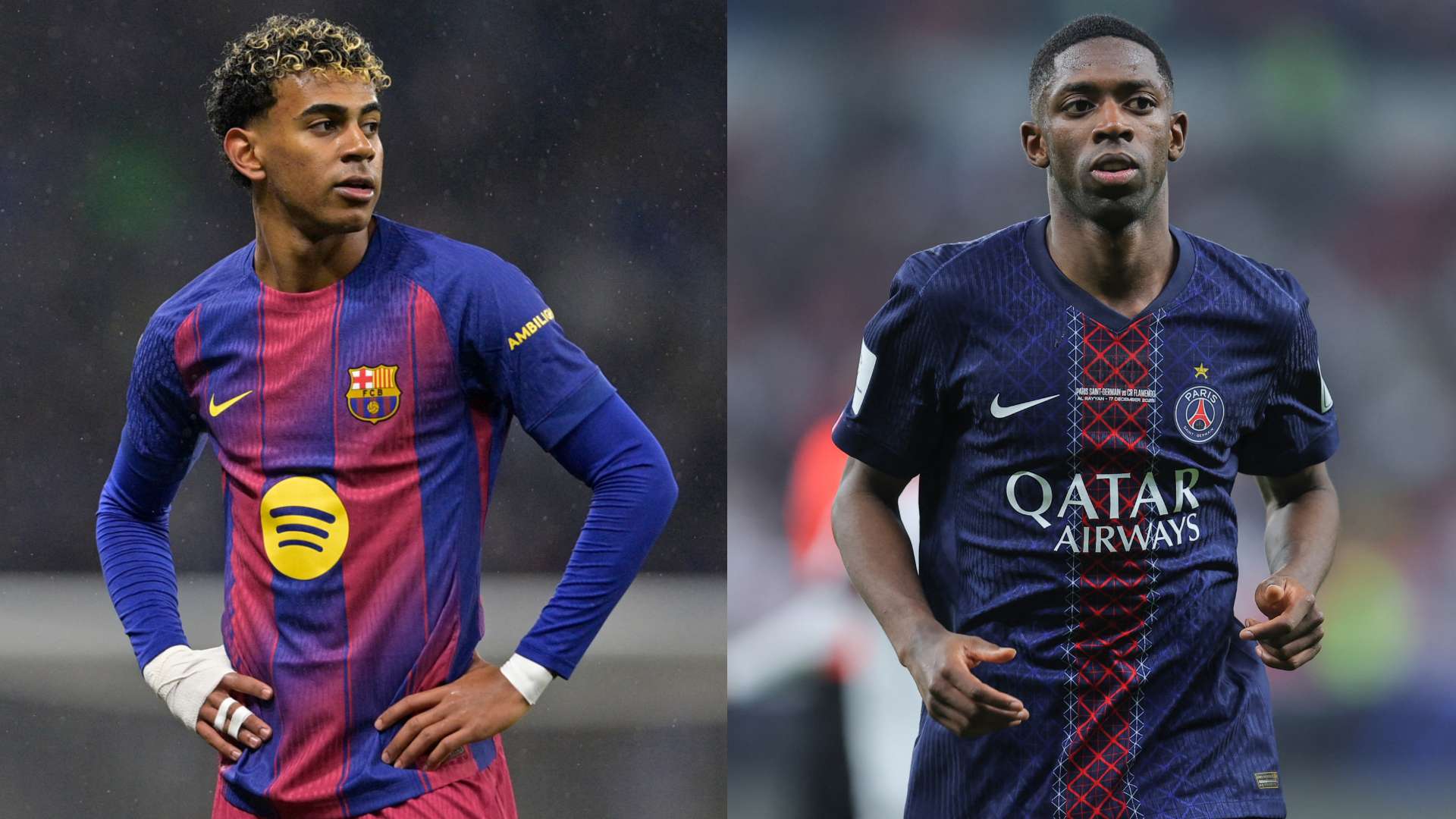 Battle of numbers and gold: revenge and history ignite the European clash between Dembélé and Yamal  
