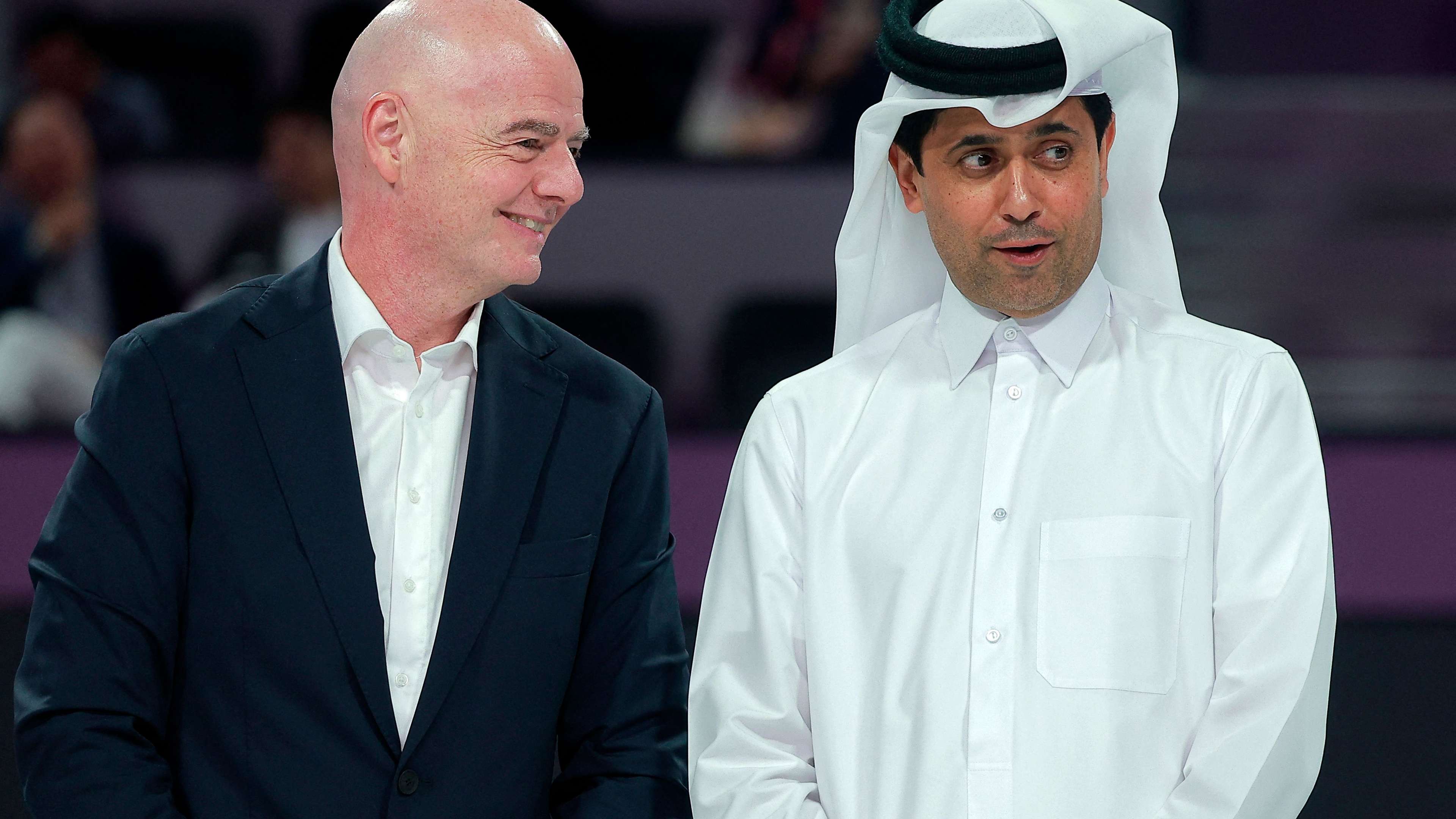 Al-Khelaifi announces his official position on challenging Infantino in the FIFA elections  