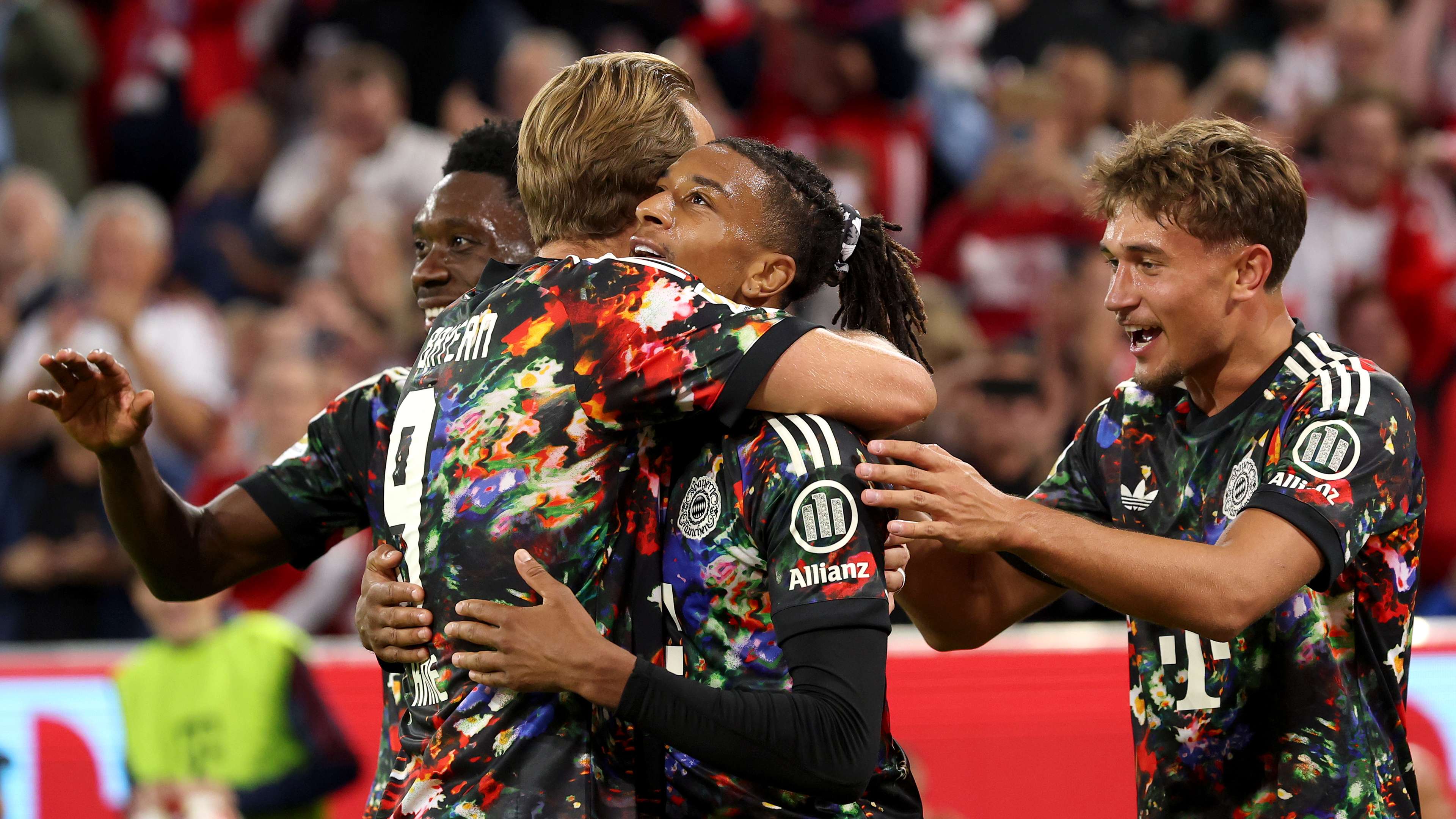 Kane hails Olise's mentality after Champions League red card blow  