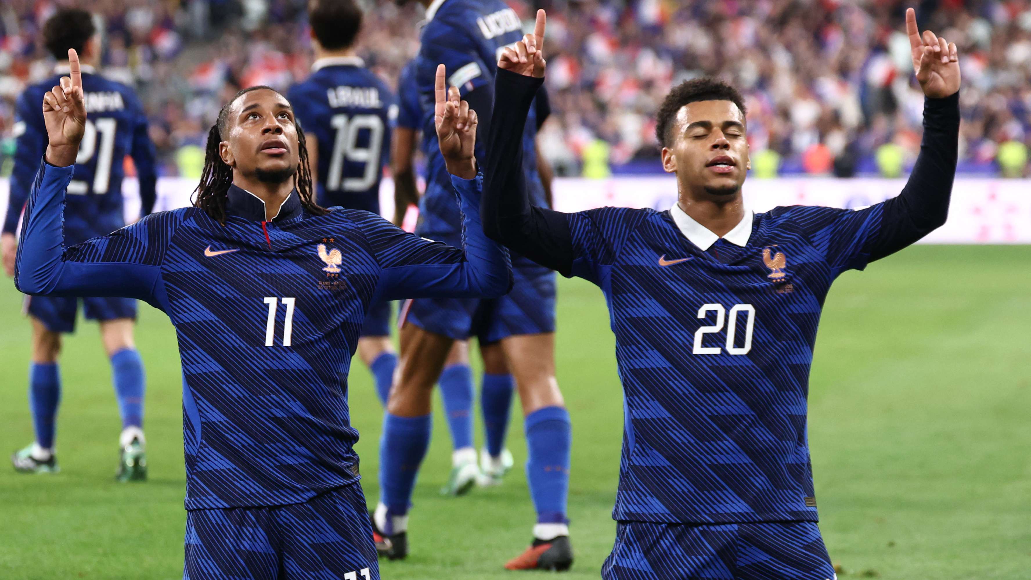 Doue and Olise spark France comeback vs Belgium  