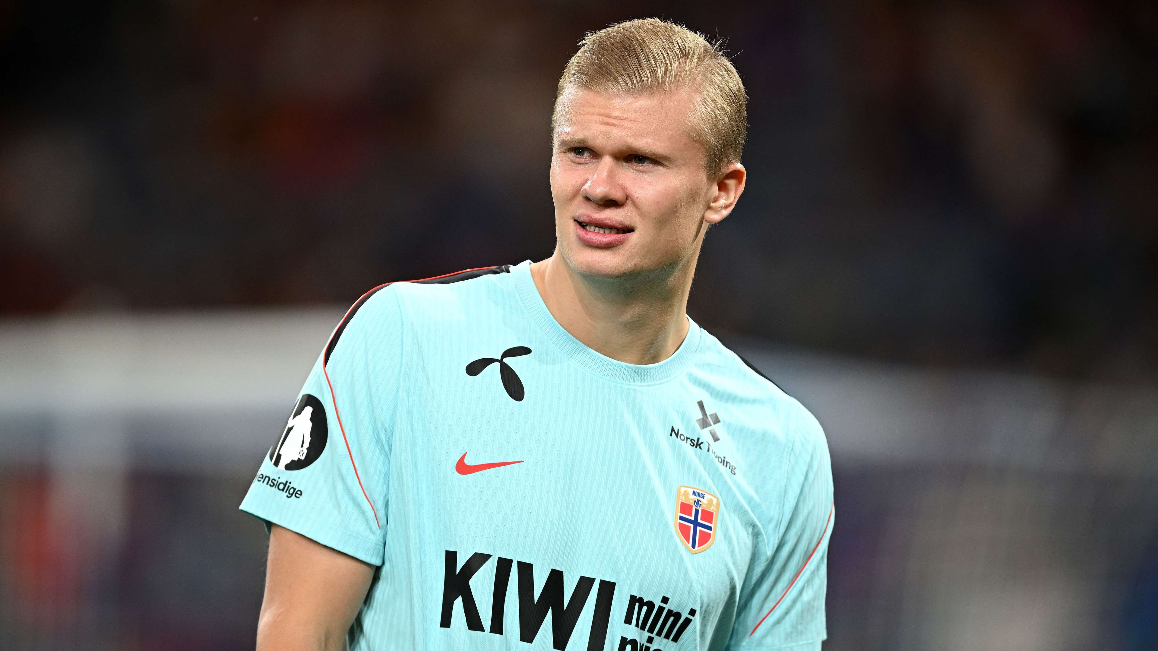Will he miss the Liverpool clash? Norway coach clarifies the truth about Haaland's injury  