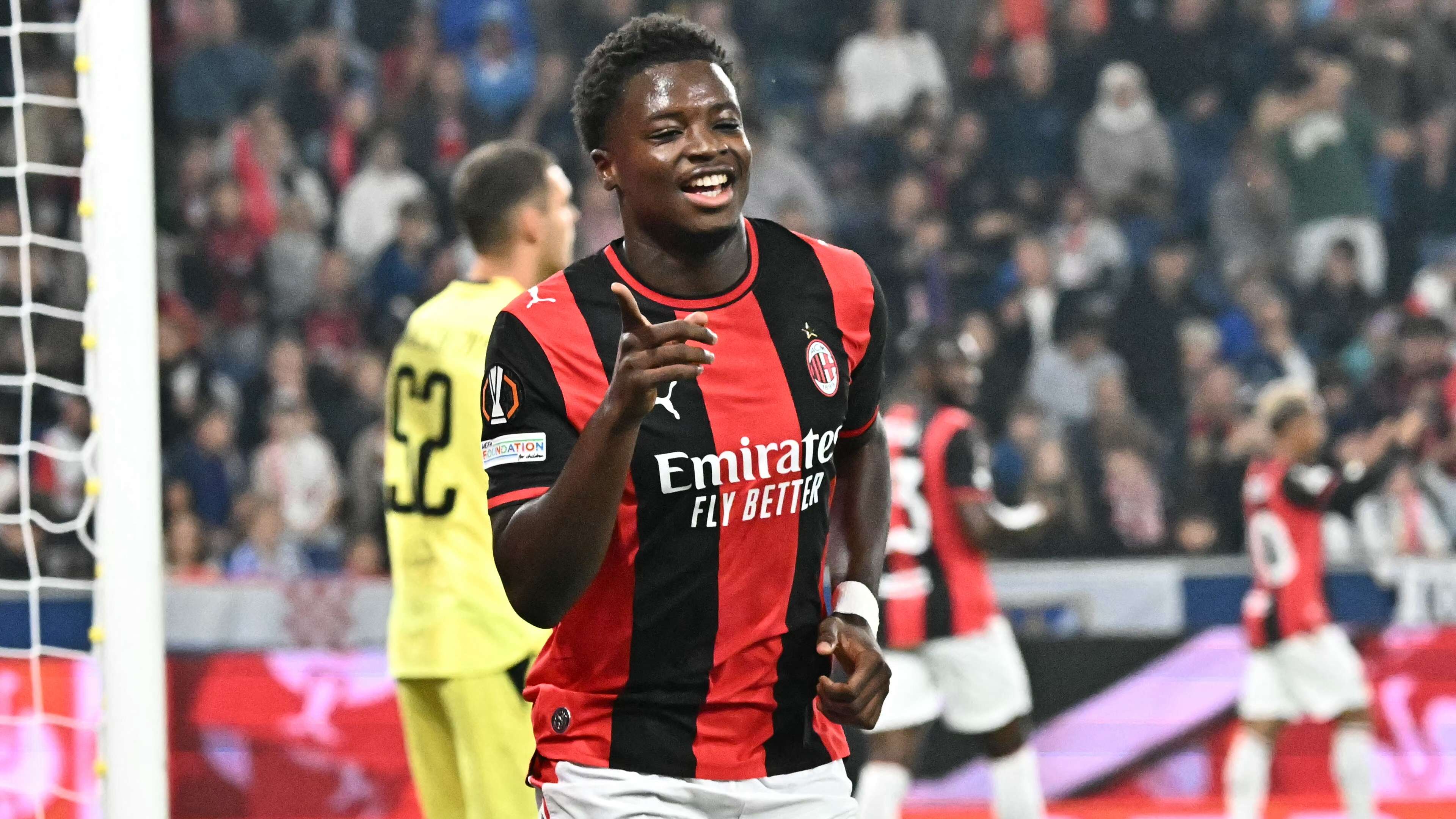 Cisse smashes long-standing Italian record with sensational Milan hat-trick  