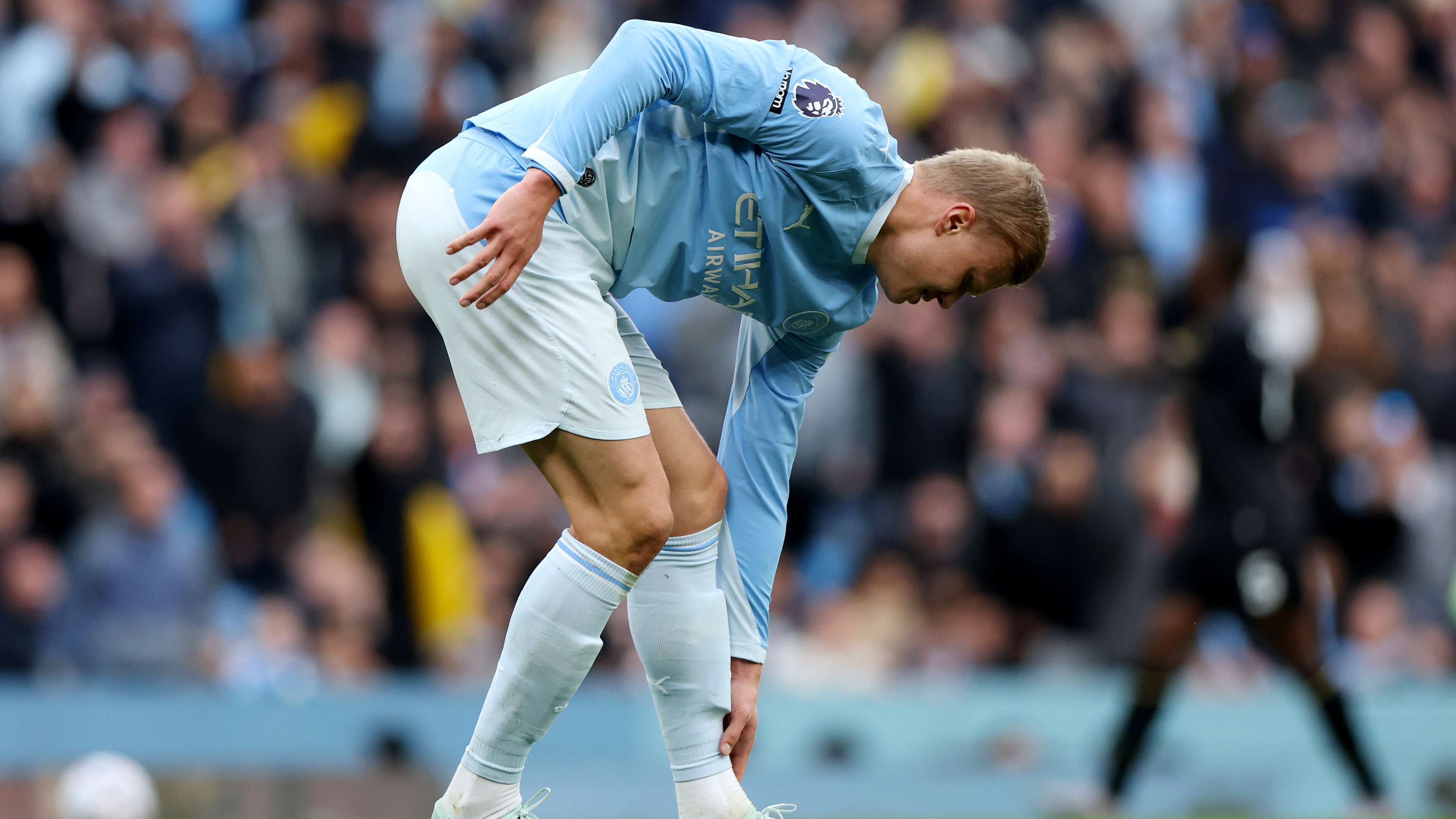 Haaland sparks injury fears after Man City beat Ipswich  