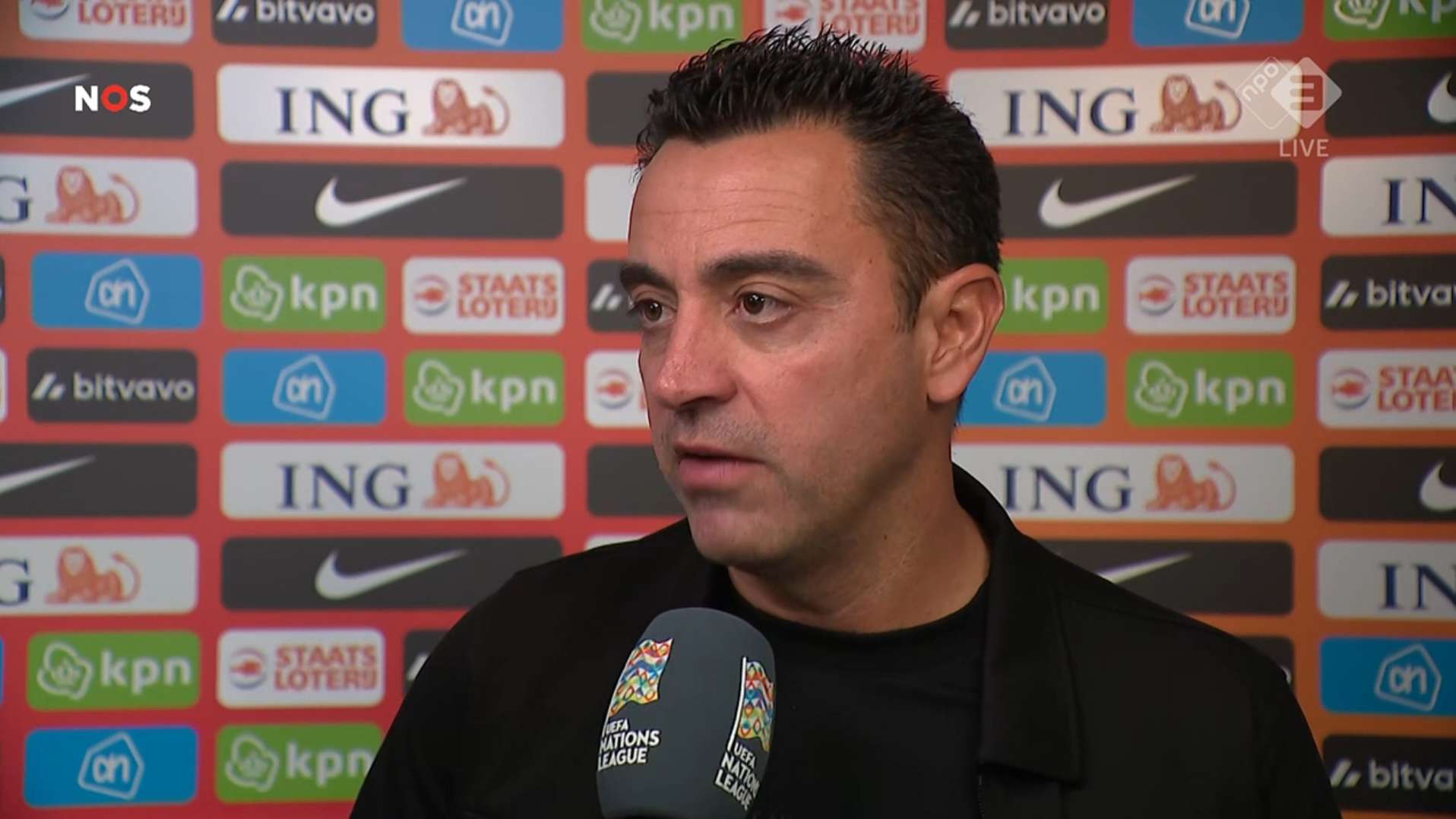 Xavi points to the main culprit for the Netherlands' dramatic first half  