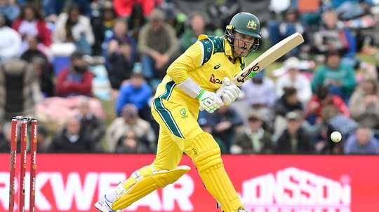 Carey, Marsh secure consolation win for Australia in rain-hit fixture  