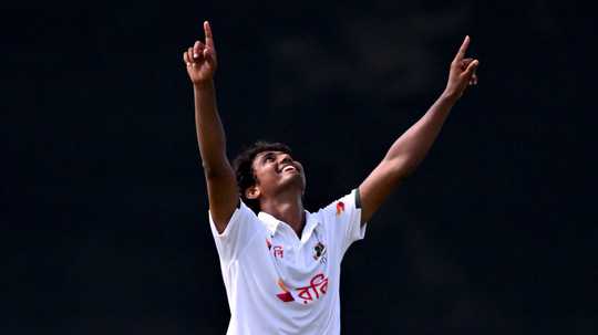 Hasan Mahmud savours 'amazing' Test hat-trick  