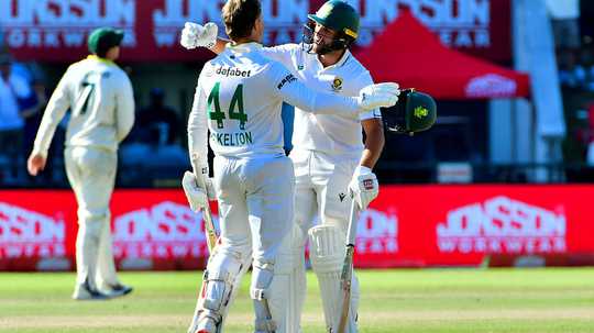 Mulder, Rickelton tons set Australia 288-run target  